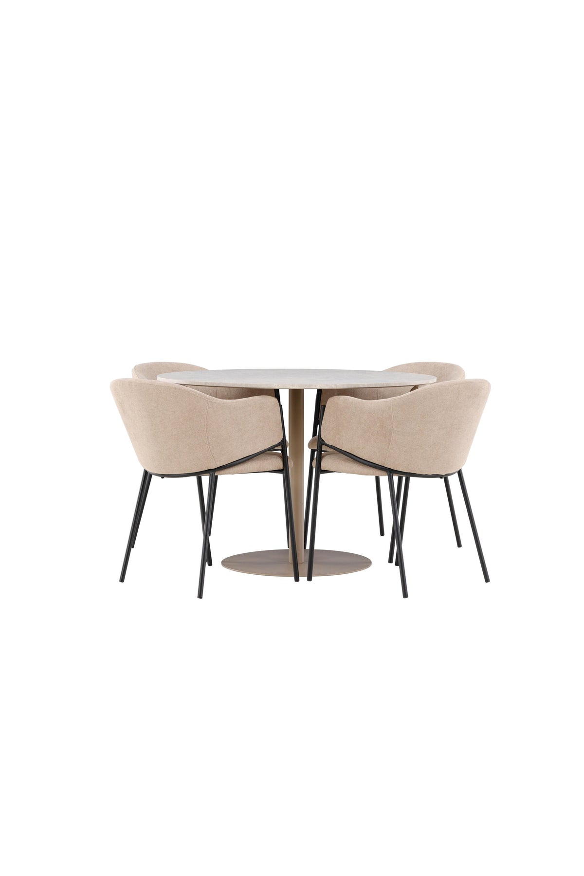 Lycke Esstisch mit Stühlen von Evelina in präsentiert im Onlineshop von KAQTU Design AG. Bartischset ist von Venture Home