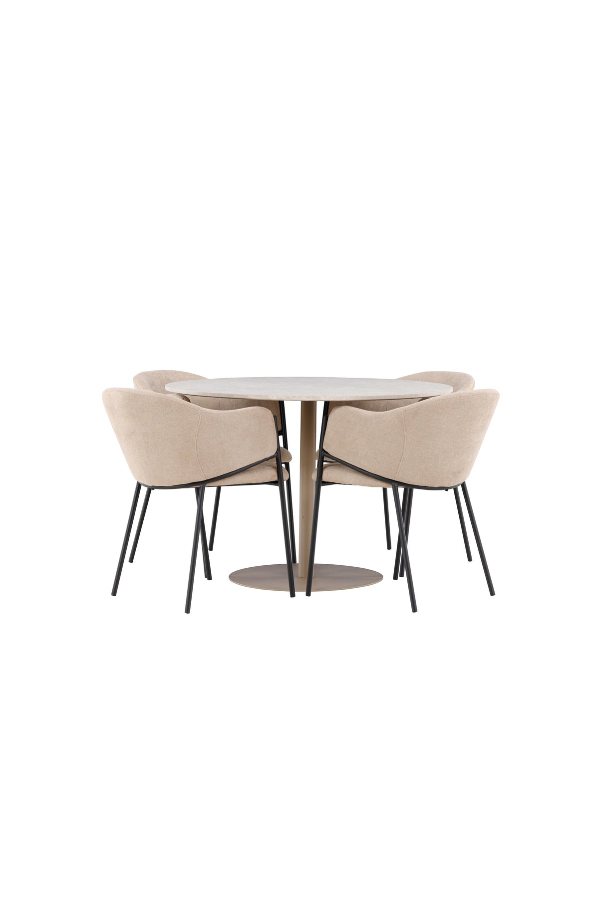 Lycke Esstisch mit Stühlen von Evelina in präsentiert im Onlineshop von KAQTU Design AG. Bartischset ist von Venture Home