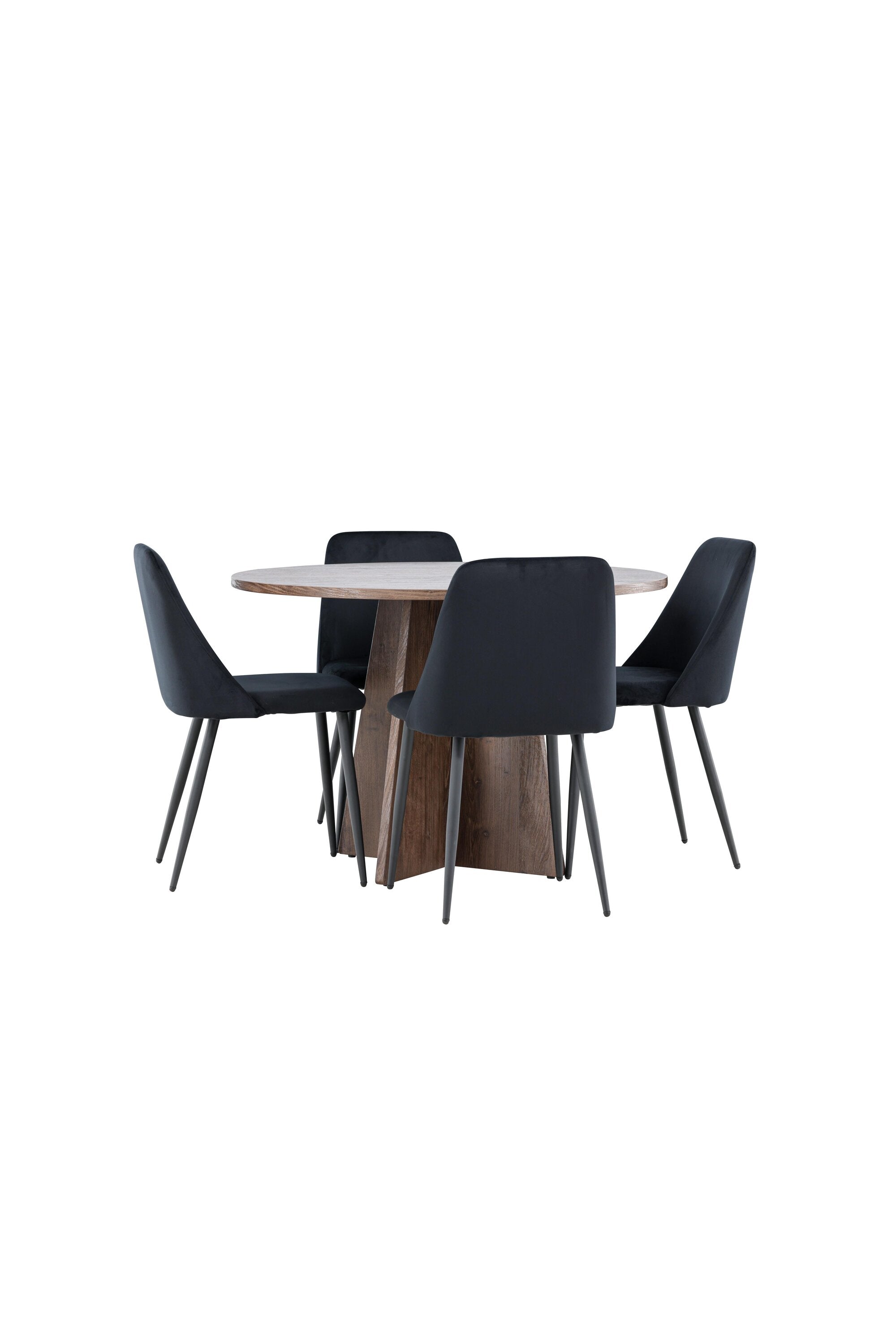Bootcut Esszimmertisch mit Night Stühlen in präsentiert im Onlineshop von KAQTU Design AG. Bartischset ist von Venture Home
