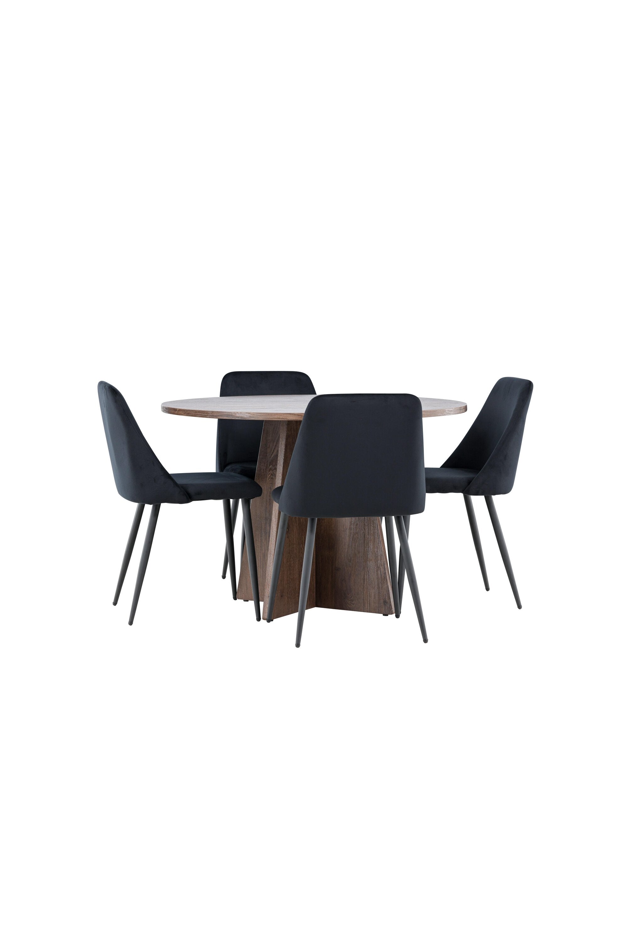 Bootcut Esszimmertisch mit Night Stühlen in präsentiert im Onlineshop von KAQTU Design AG. Bartischset ist von Venture Home