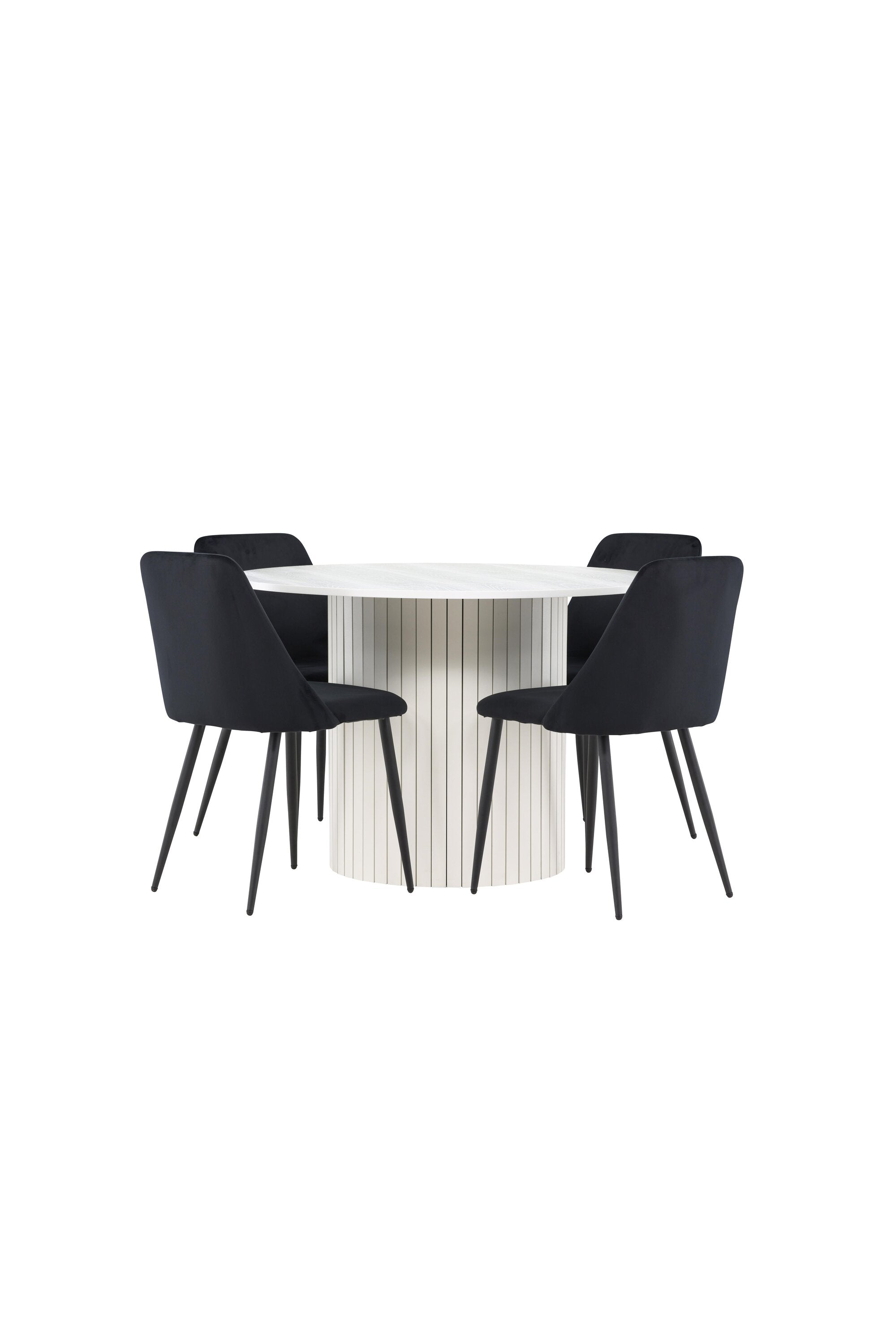 Härön Esstisch mit Night Stühlen in präsentiert im Onlineshop von KAQTU Design AG. Bartischset ist von Venture Home