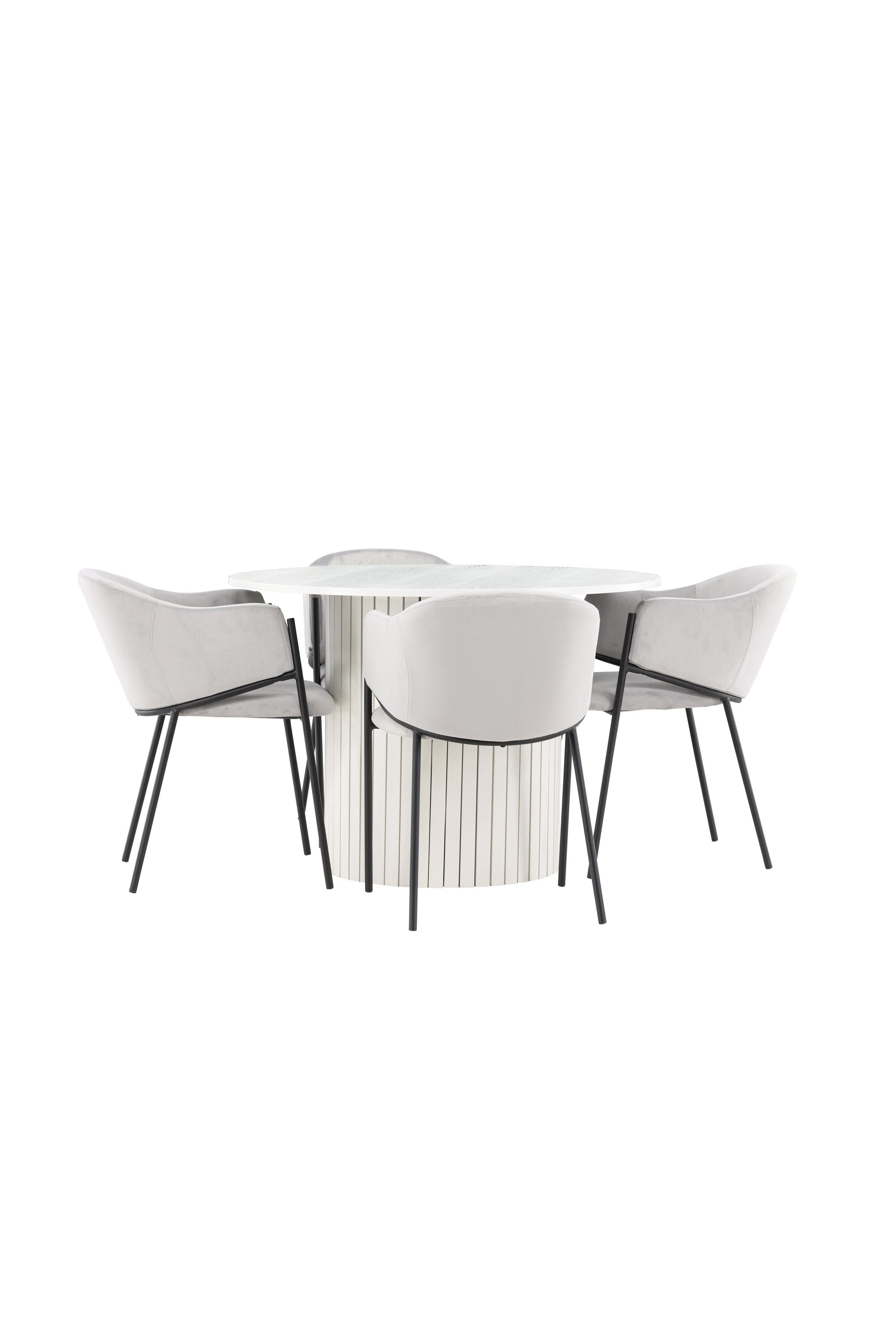 Härön Esstisch mit Stühlen von Evelina in präsentiert im Onlineshop von KAQTU Design AG. Bartischset ist von Venture Home