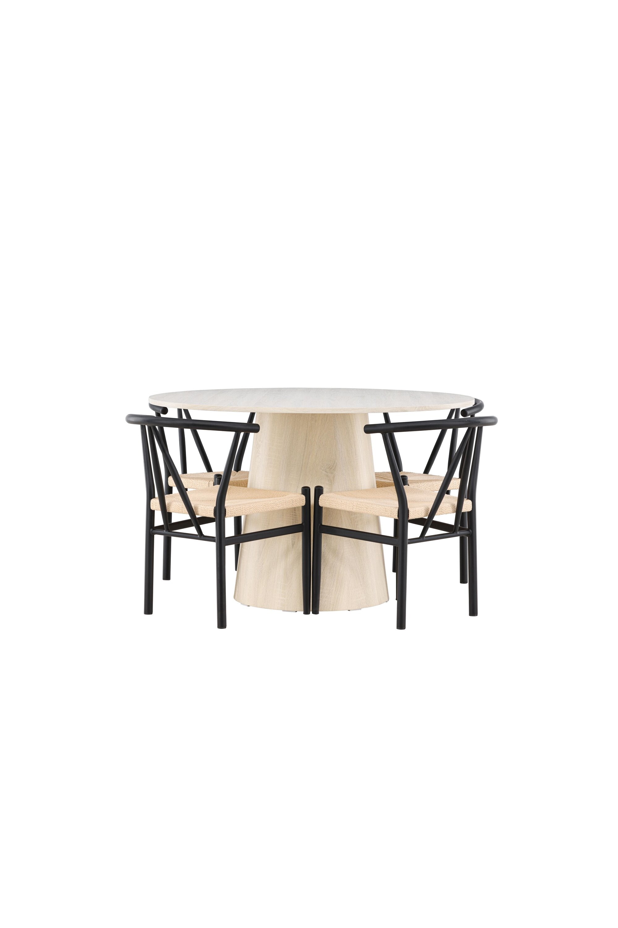 Lanzo Esszimmertisch mit Alfons Stühlen in präsentiert im Onlineshop von KAQTU Design AG. Bartischset ist von Venture Home