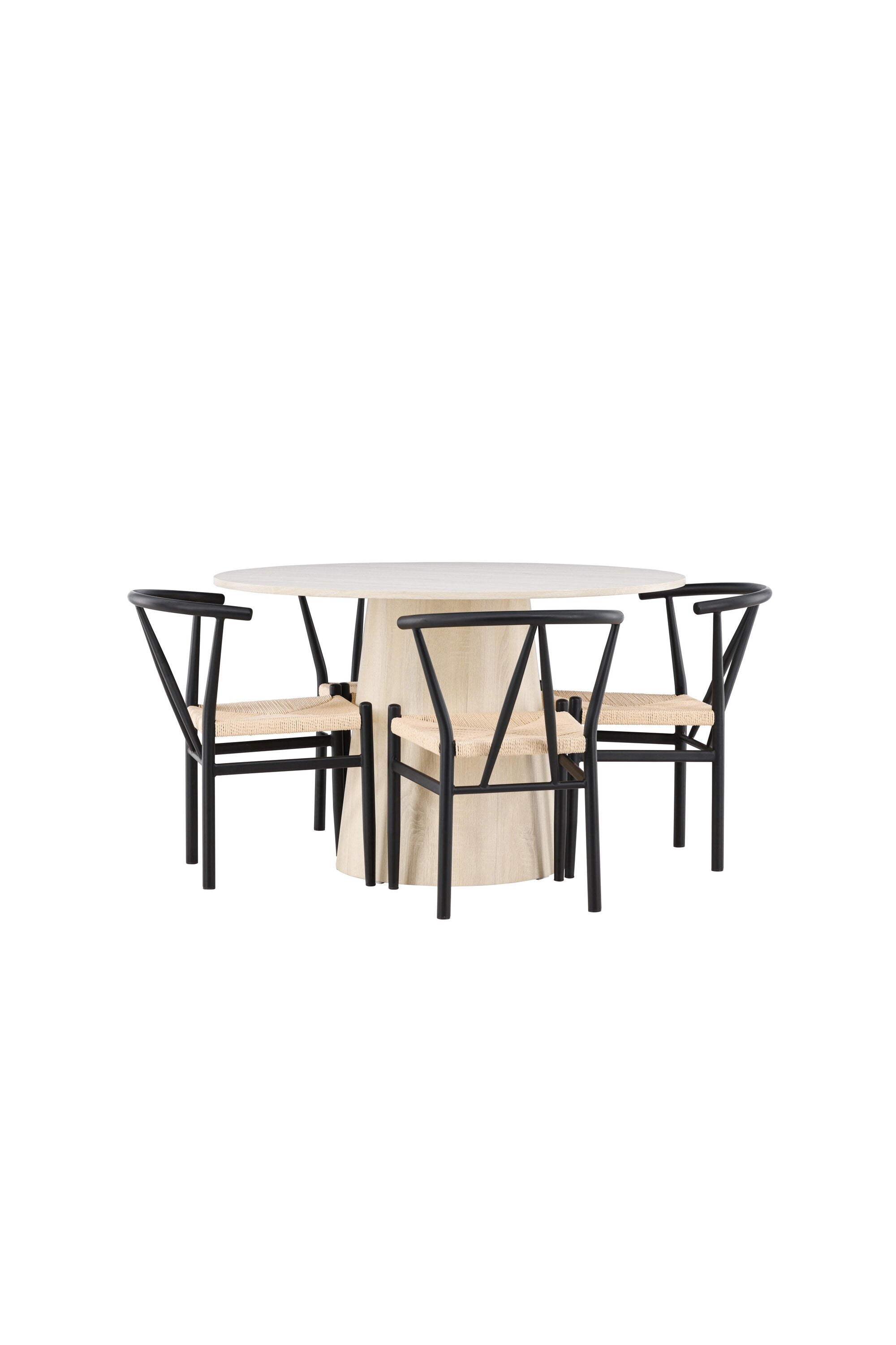 Lanzo Esszimmertisch mit Alfons Stühlen in präsentiert im Onlineshop von KAQTU Design AG. Bartischset ist von Venture Home