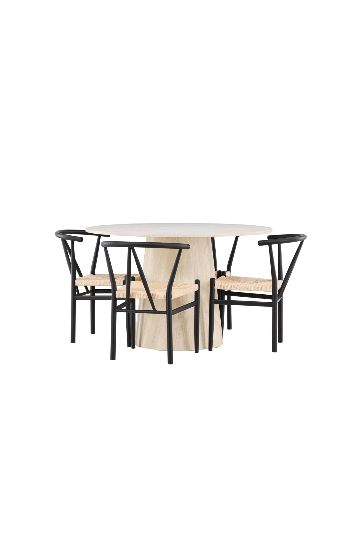 Lanzo Esszimmertisch mit Alfons Stühlen in präsentiert im Onlineshop von KAQTU Design AG. Bartischset ist von Venture Home