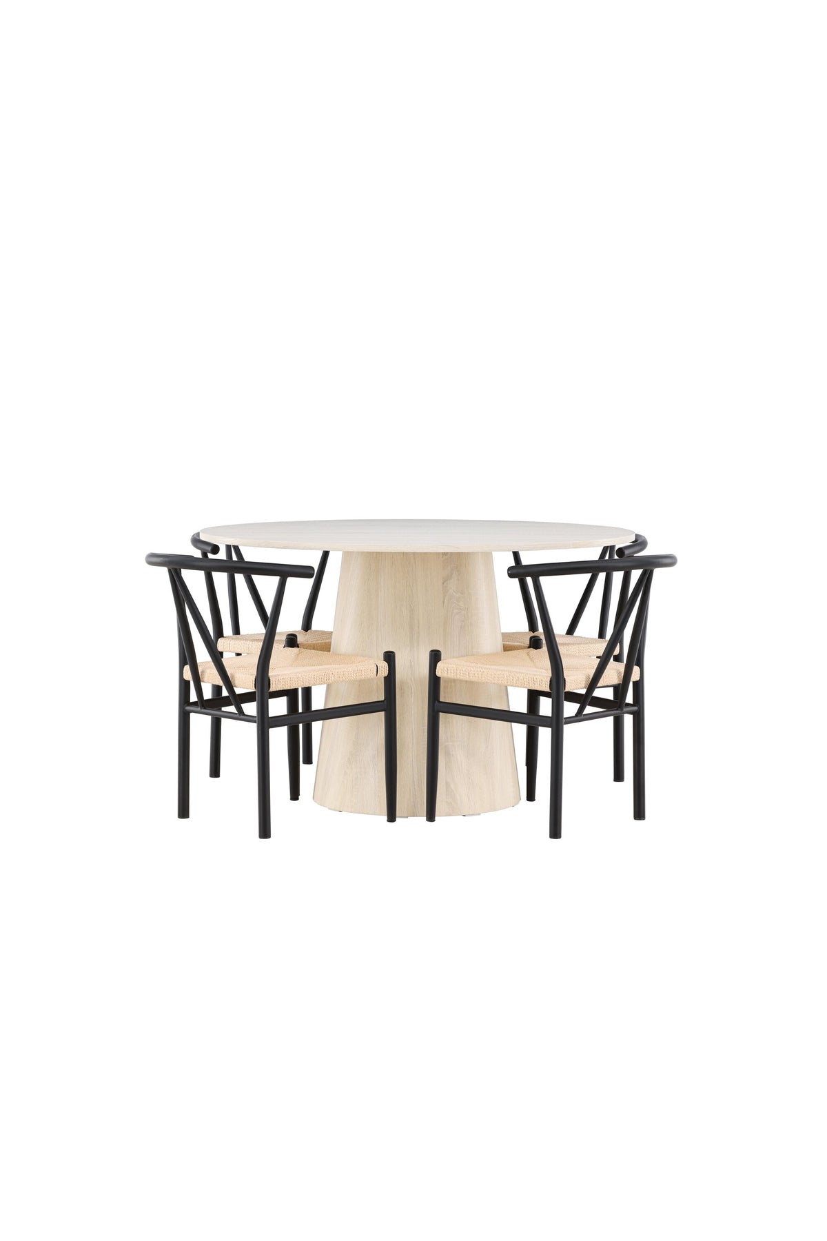 Lanzo Esszimmertisch mit Alfons Stühlen in präsentiert im Onlineshop von KAQTU Design AG. Bartischset ist von Venture Home