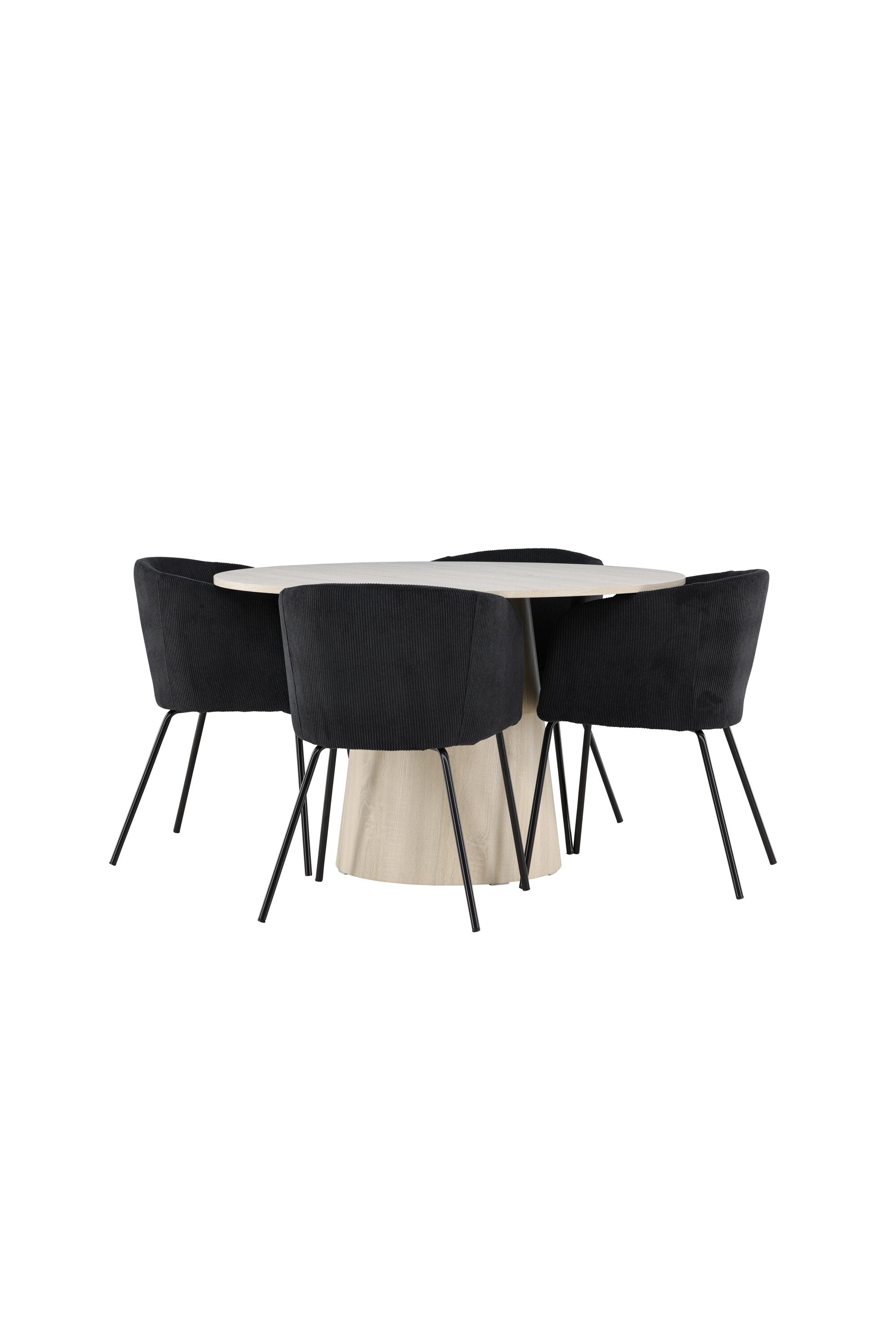 Lanzo Esstisch mit Stühlen von Berit in präsentiert im Onlineshop von KAQTU Design AG. Bartischset ist von Venture Home