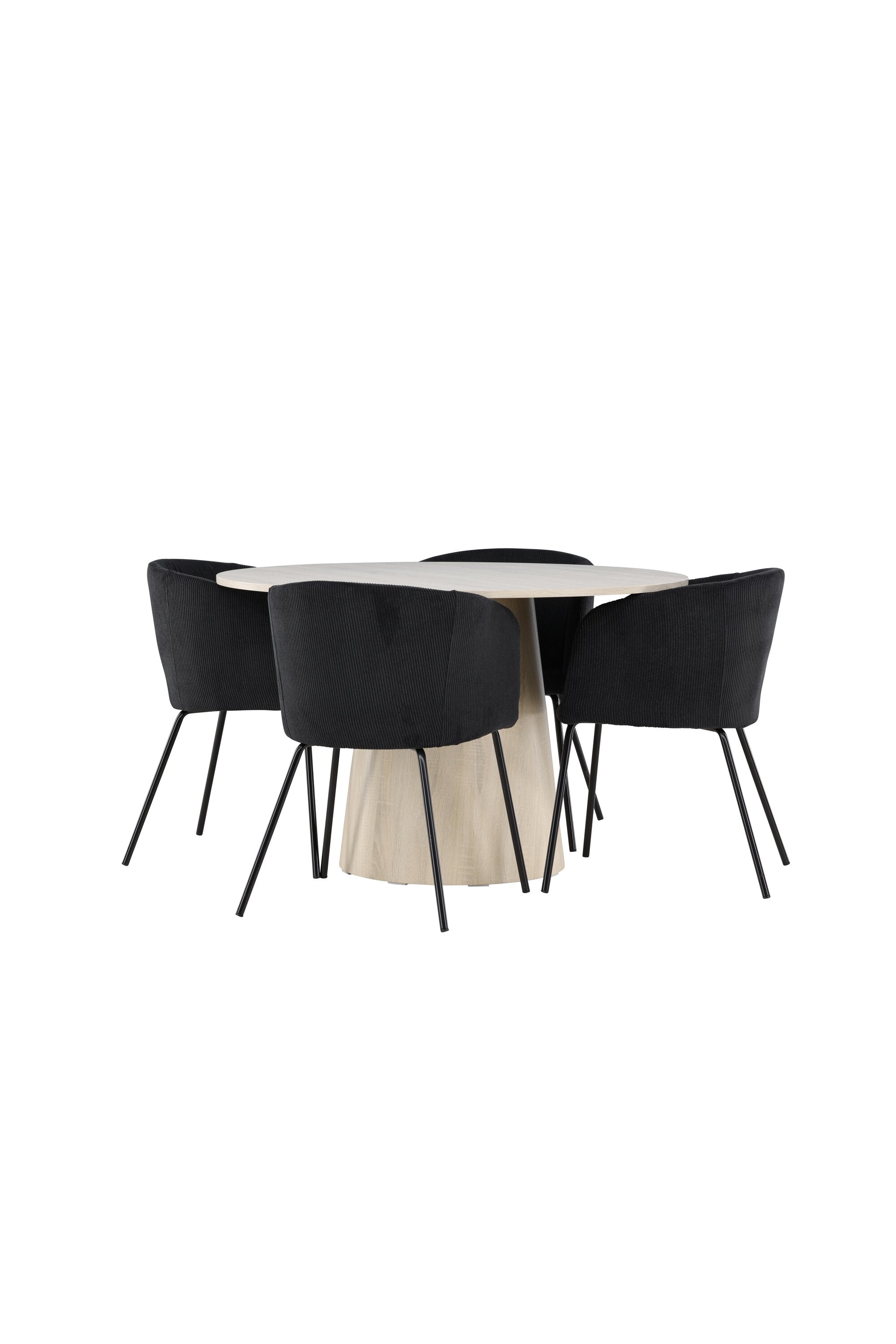 Lanzo Esstisch mit Stühlen von Berit in präsentiert im Onlineshop von KAQTU Design AG. Bartischset ist von Venture Home