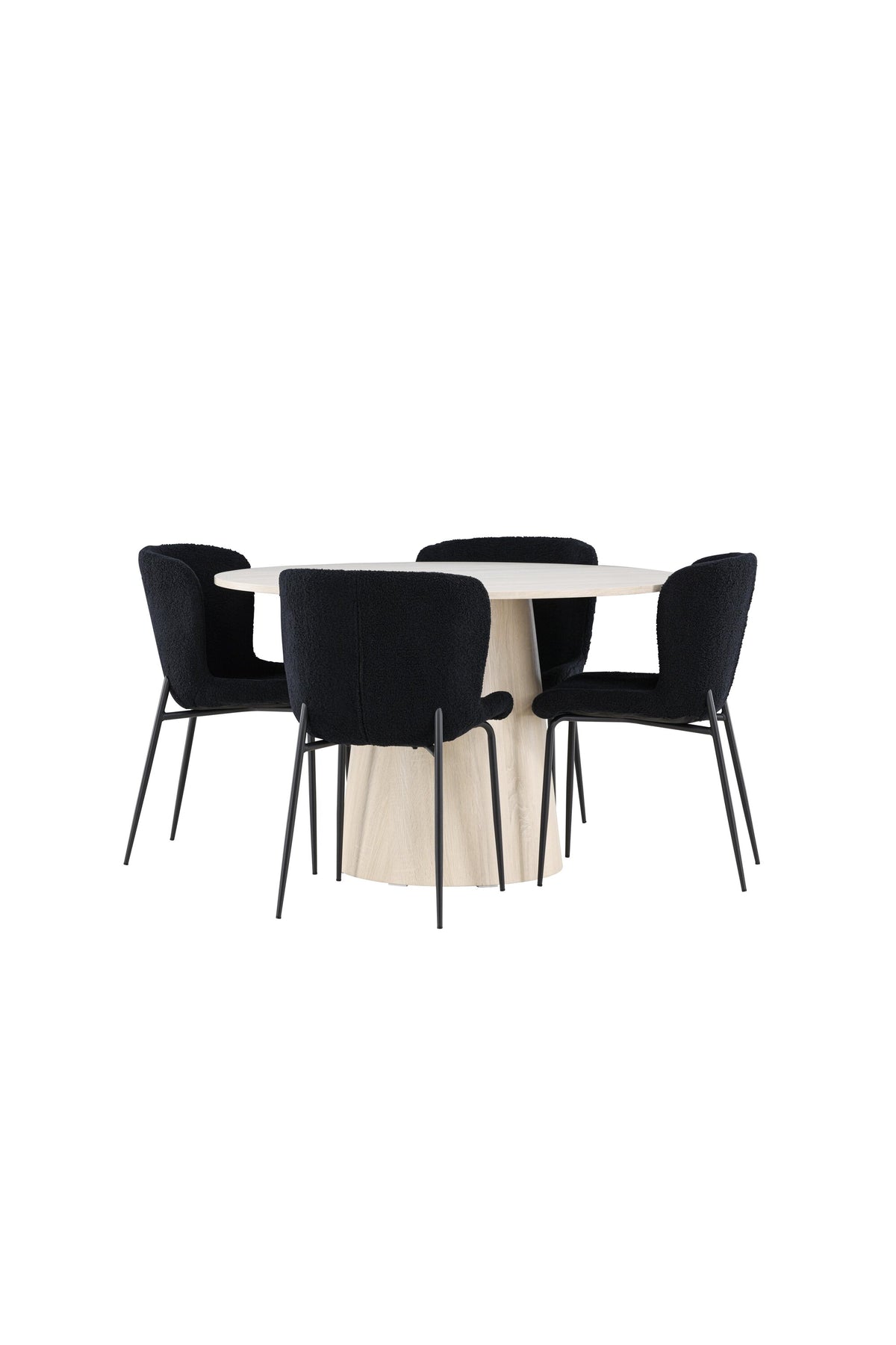 Tisch Lanzo mit Stühlen Modesto in präsentiert im Onlineshop von KAQTU Design AG. Bartischset ist von Venture Home