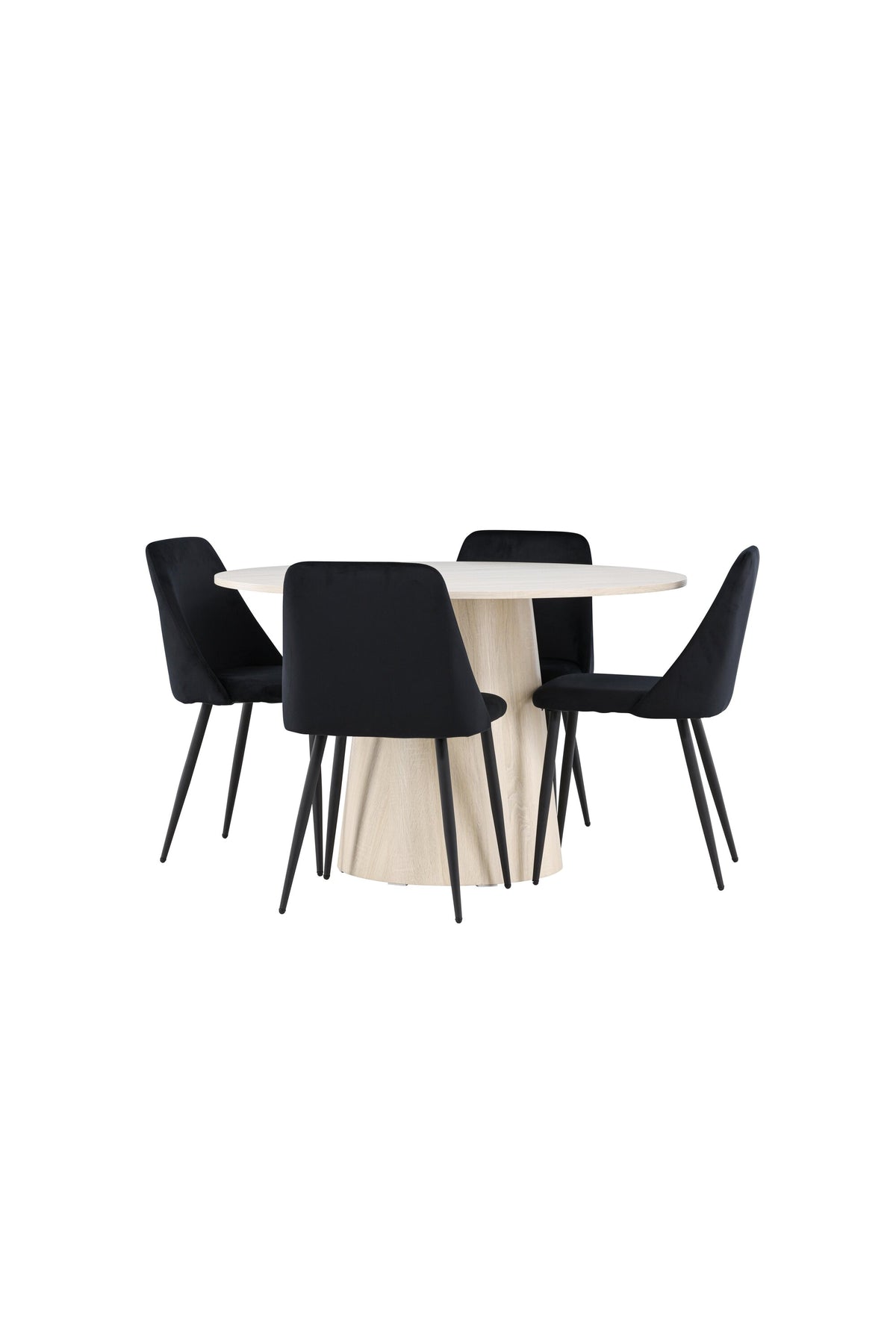 Lanzo Esstisch mit Night Stühlen in präsentiert im Onlineshop von KAQTU Design AG. Bartischset ist von Venture Home