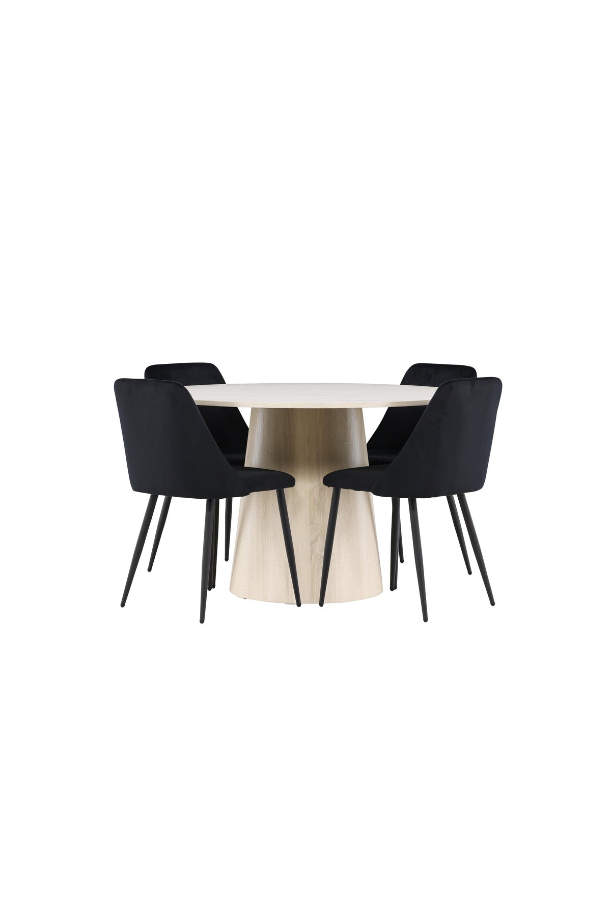 Lanzo Esstisch mit Night Stühlen in präsentiert im Onlineshop von KAQTU Design AG. Bartischset ist von Venture Home