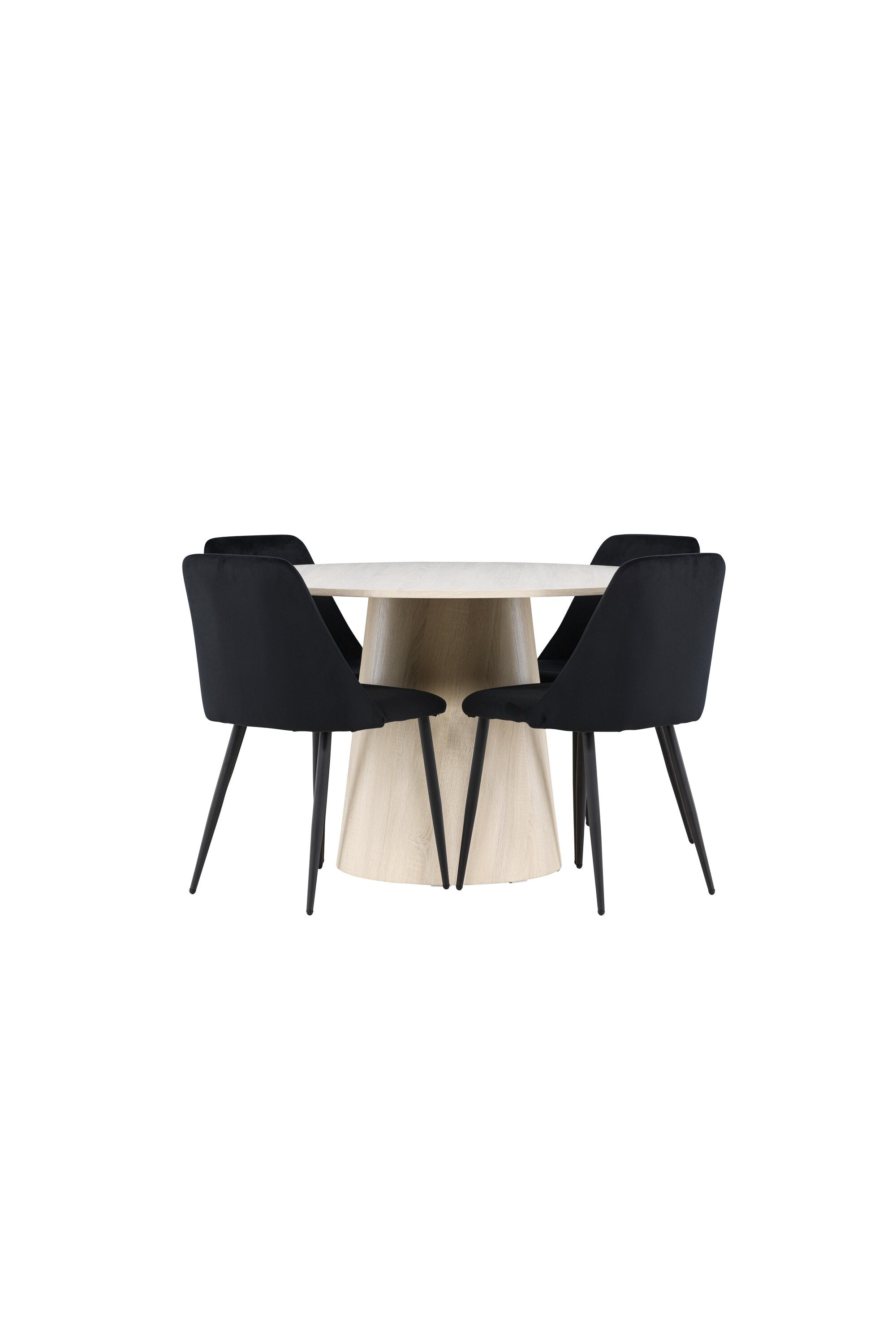 Lanzo Esstisch mit Night Stühlen in präsentiert im Onlineshop von KAQTU Design AG. Bartischset ist von Venture Home