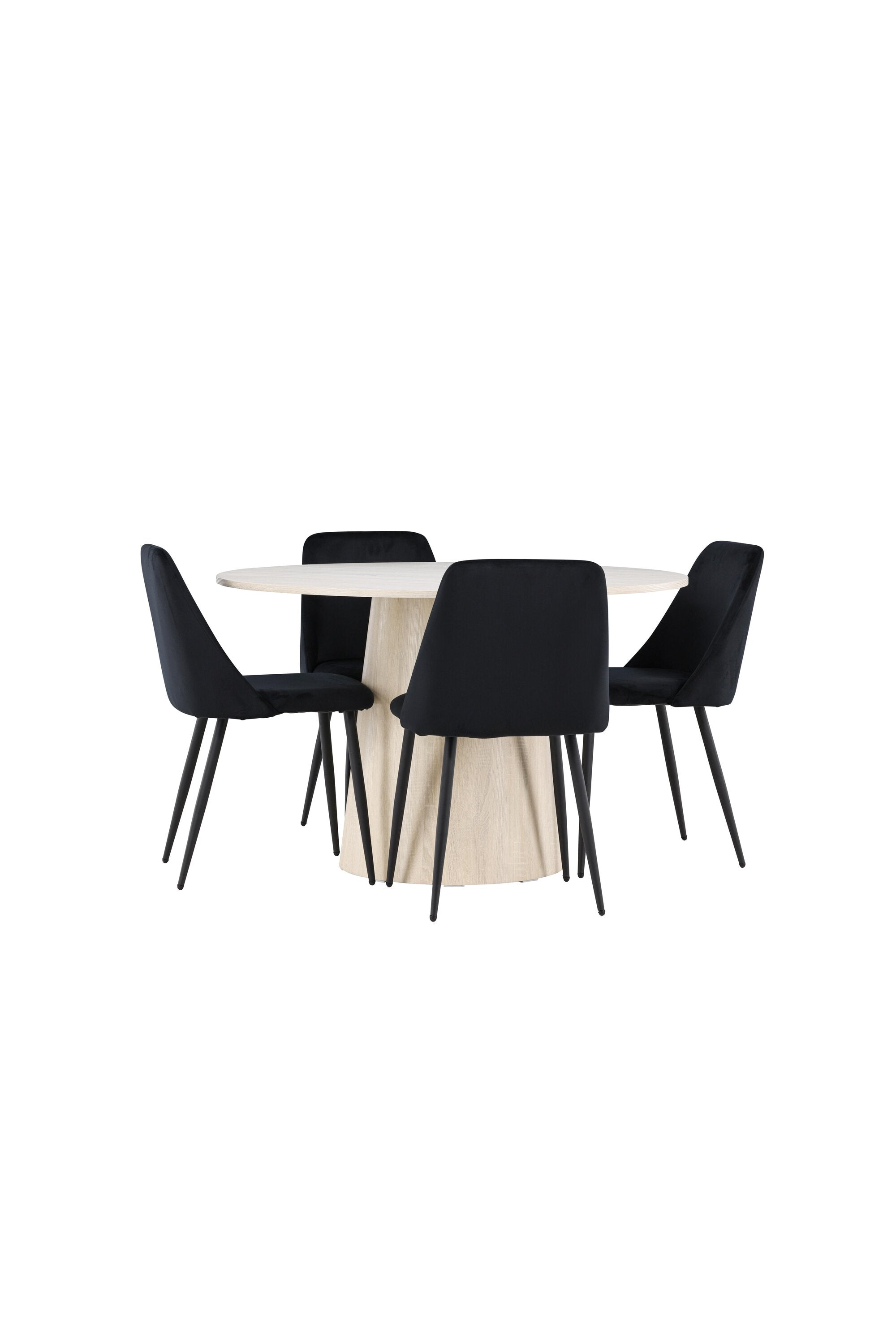 Lanzo Esstisch mit Night Stühlen in präsentiert im Onlineshop von KAQTU Design AG. Bartischset ist von Venture Home