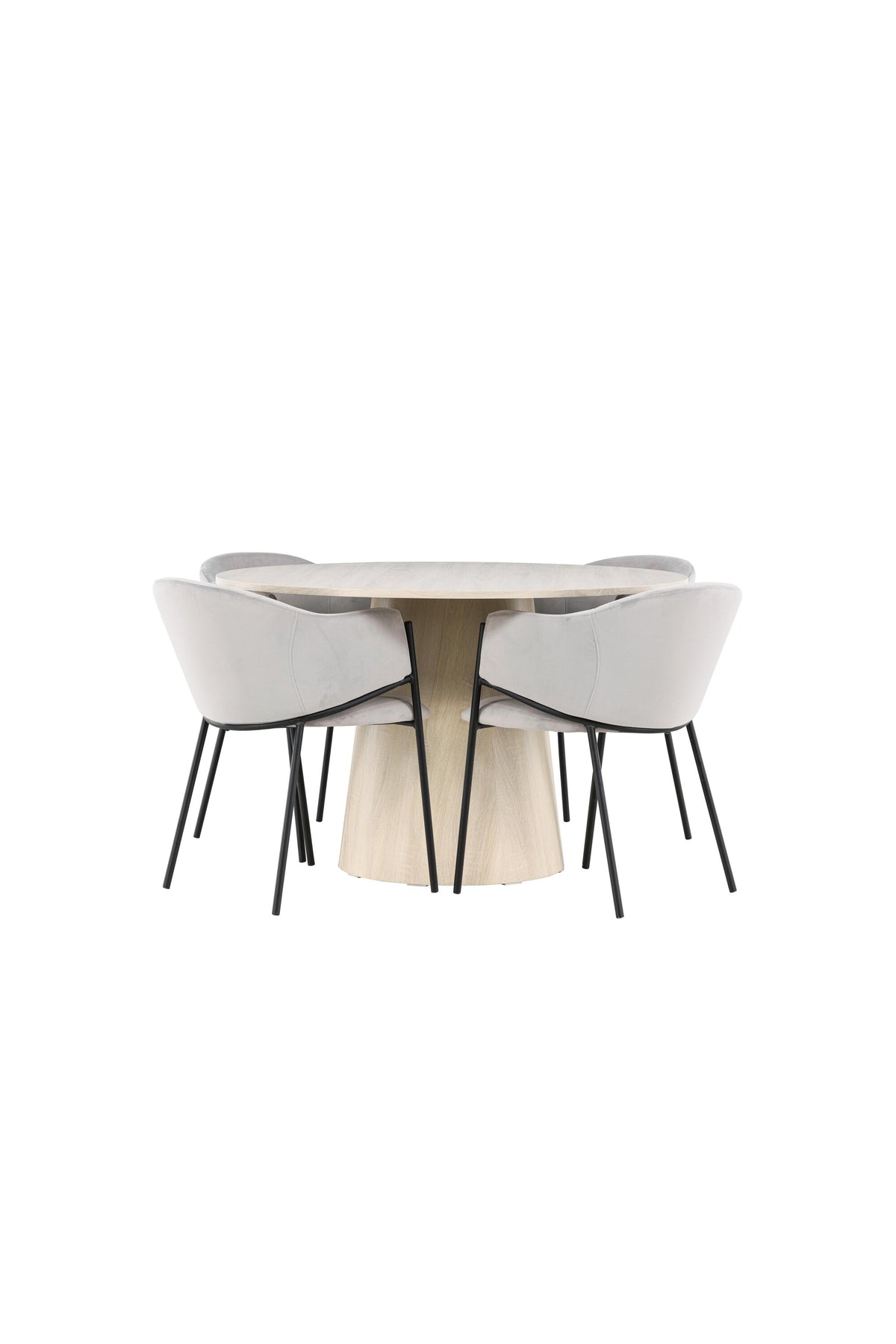 Lanzo Esstisch mit Evelina Stühlen in präsentiert im Onlineshop von KAQTU Design AG. Bartischset ist von Venture Home