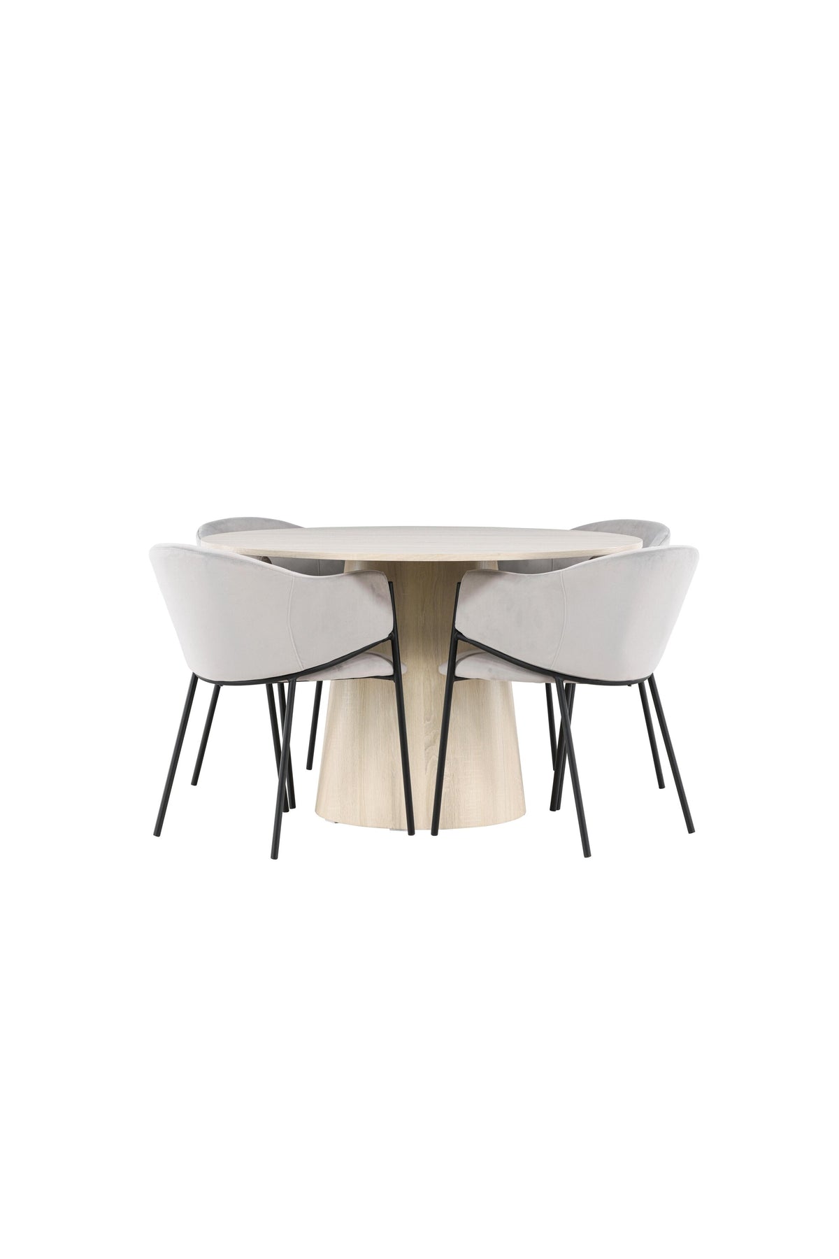 Lanzo Esstisch mit Evelina Stühlen in präsentiert im Onlineshop von KAQTU Design AG. Bartischset ist von Venture Home