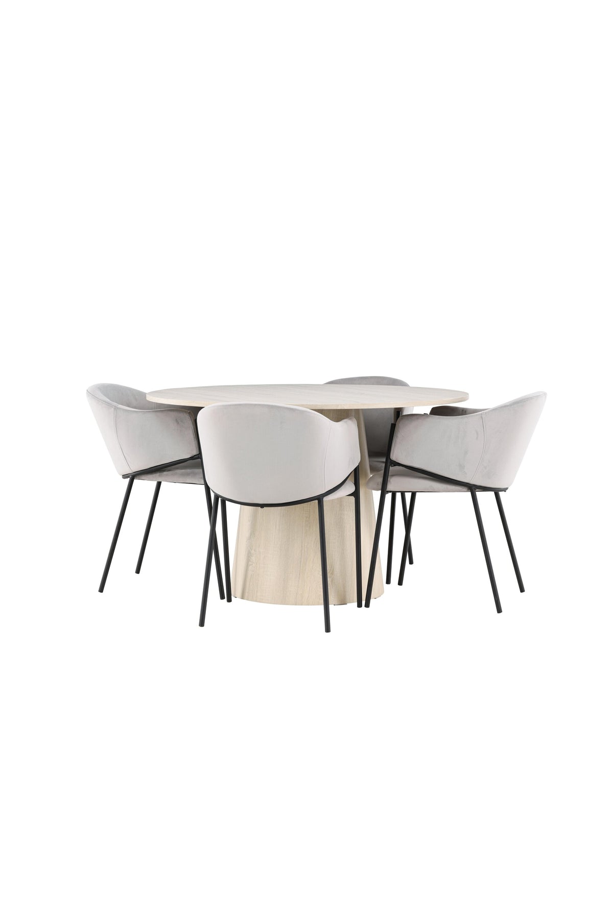 Lanzo Esstisch mit Evelina Stühlen in präsentiert im Onlineshop von KAQTU Design AG. Bartischset ist von Venture Home