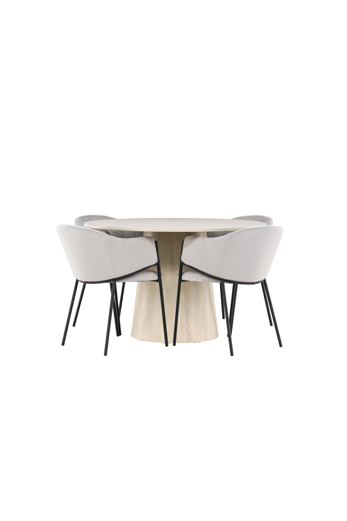 Lanzo Esstisch mit Evelina Stühlen in präsentiert im Onlineshop von KAQTU Design AG. Bartischset ist von Venture Home