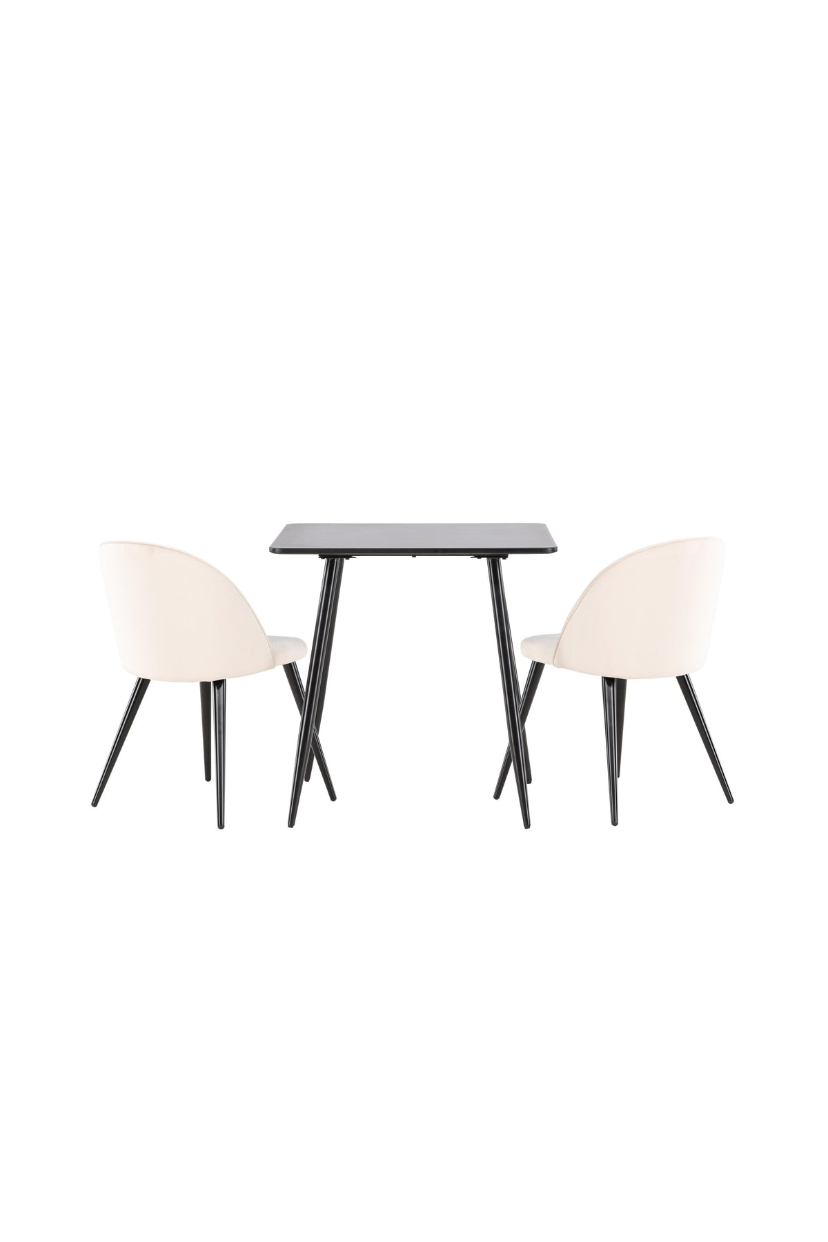 Polar Esstisch mit Velvet Stühlen in präsentiert im Onlineshop von KAQTU Design AG. Esszimmerset ist von Venture Home