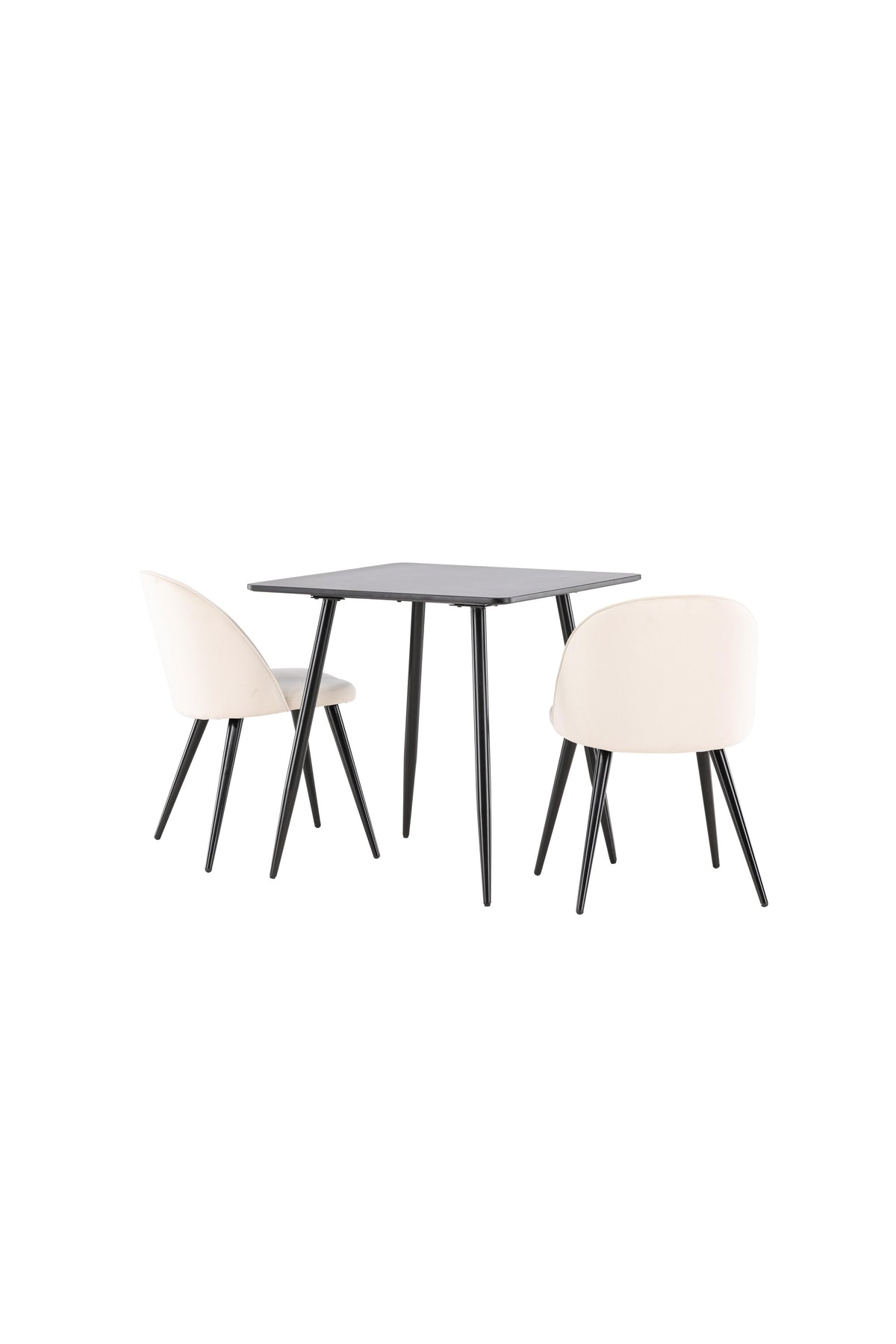 Polar Esstisch mit Velvet Stühlen in präsentiert im Onlineshop von KAQTU Design AG. Esszimmerset ist von Venture Home