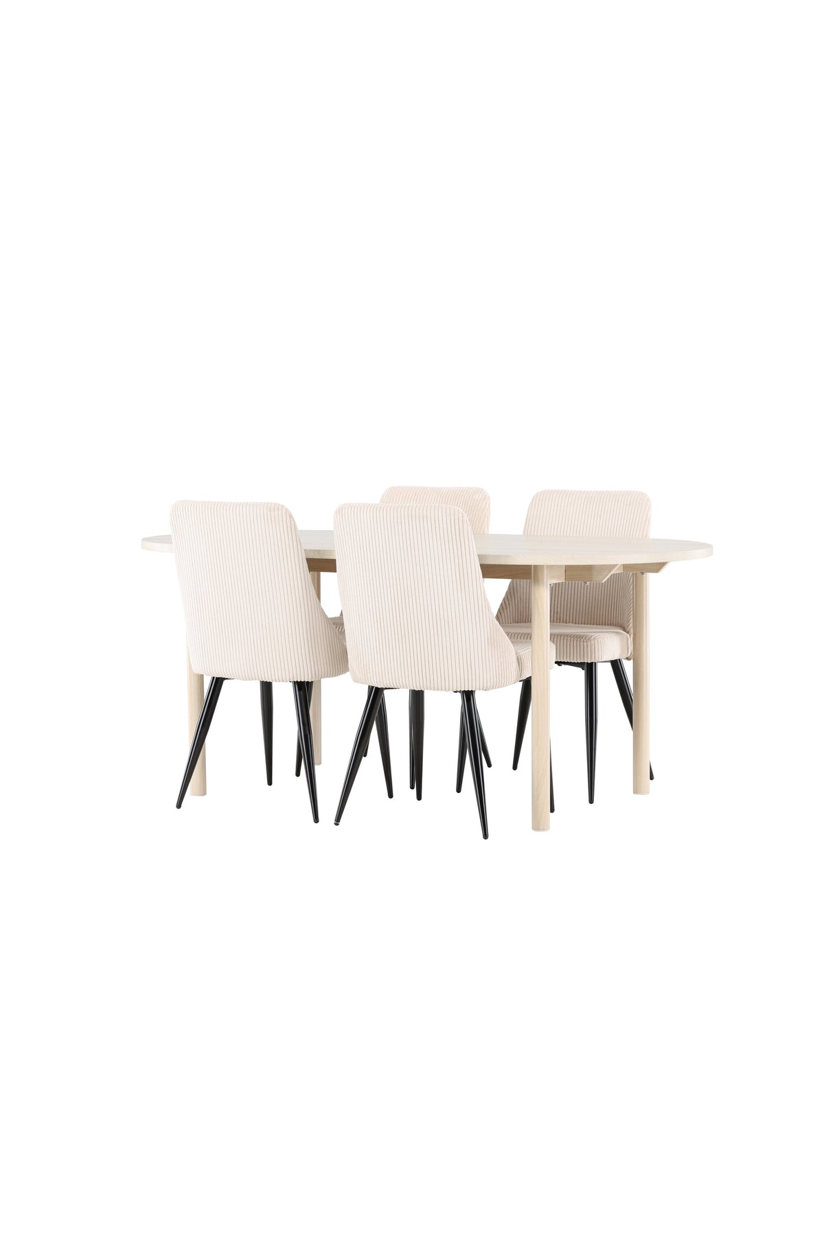 Andy Esstisch mit Leone Stühlen in präsentiert im Onlineshop von KAQTU Design AG. Esszimmerset ist von Venture Home