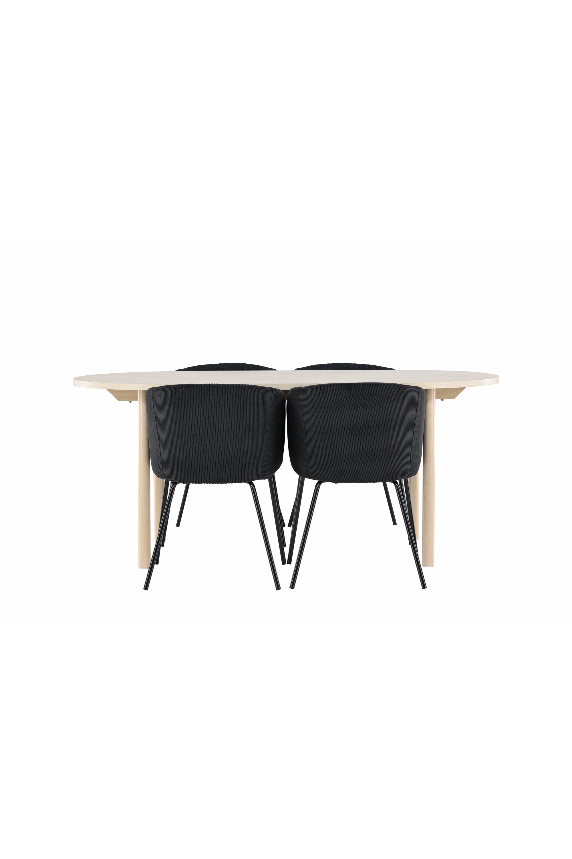 Andy Esstisch mit Berit Esszimmerstuhl in präsentiert im Onlineshop von KAQTU Design AG. Esstischset ist von Venture Home