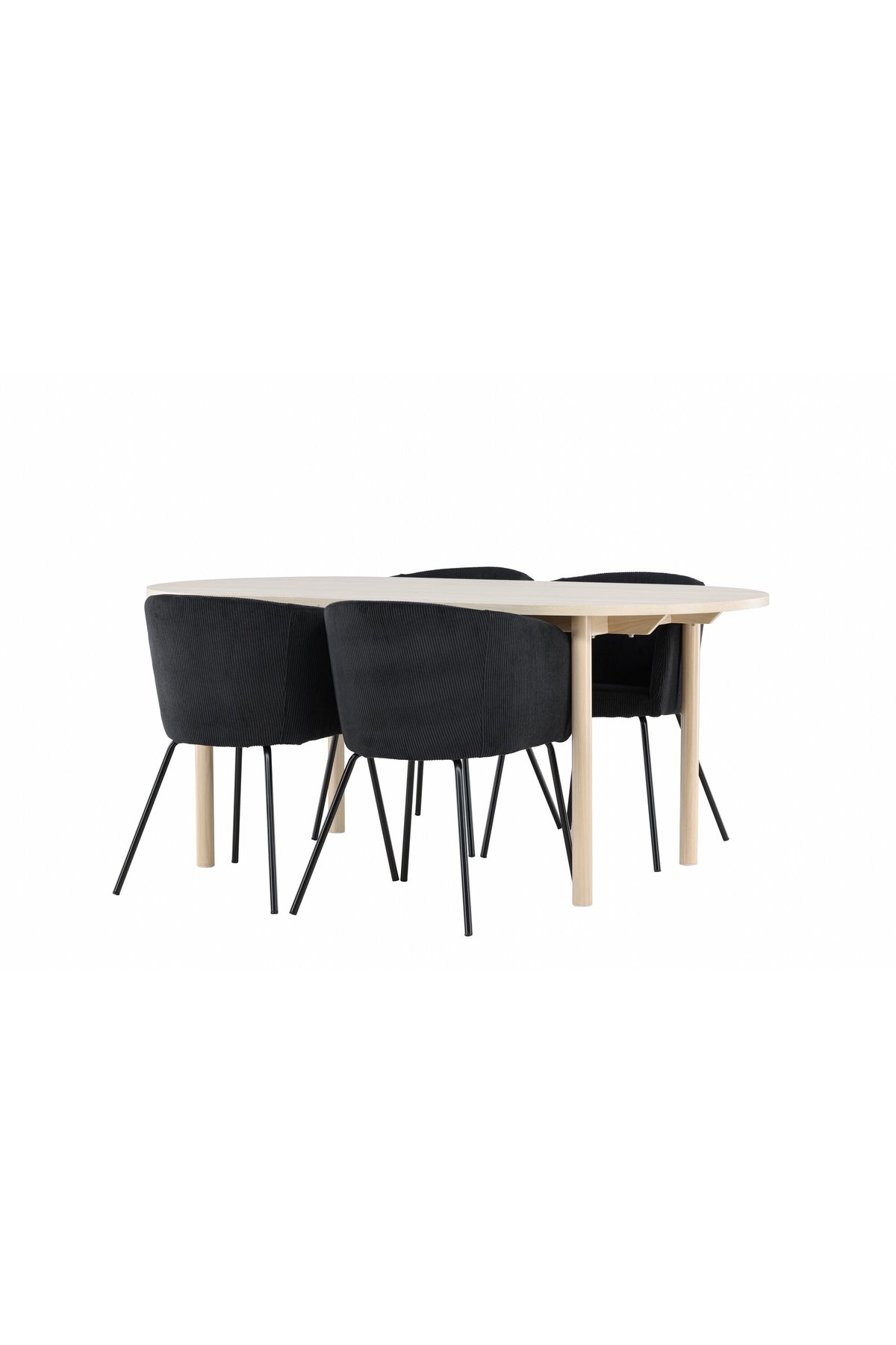 Andy Esstisch mit Berit Stühlen in präsentiert im Onlineshop von KAQTU Design AG. Esszimmerset ist von Venture Home