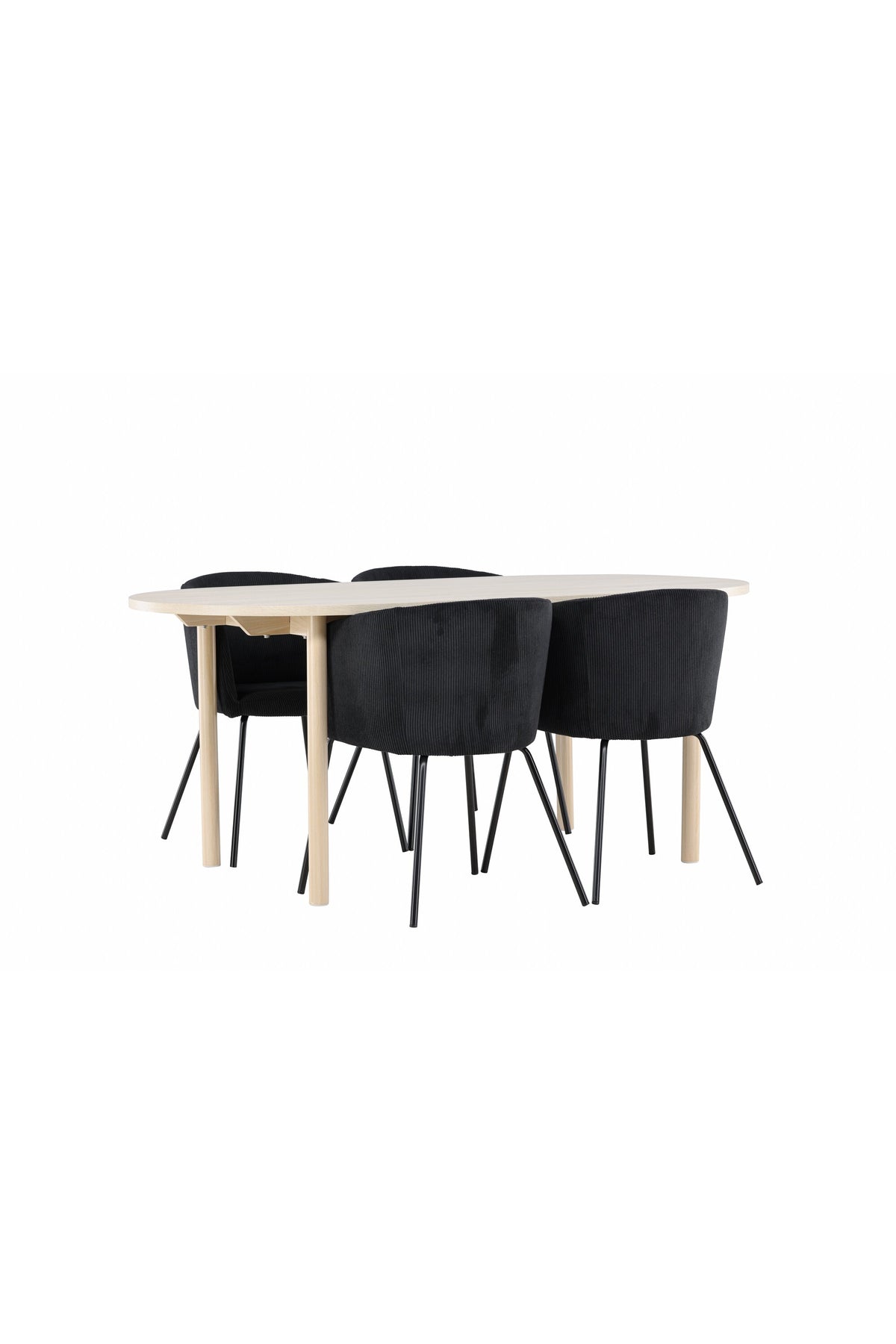 Andy Esstisch mit Berit Stühlen in präsentiert im Onlineshop von KAQTU Design AG. Esszimmerset ist von Venture Home