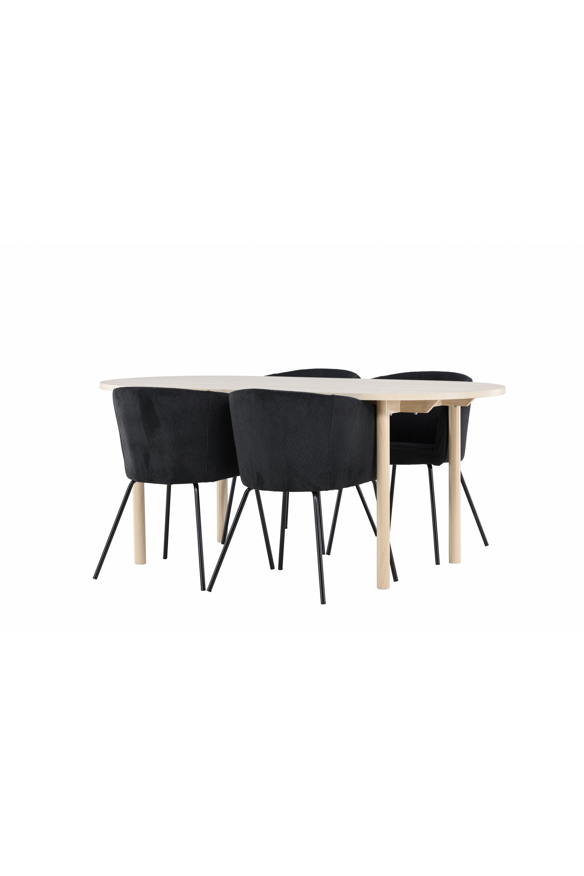 Andy Esstisch mit Berit Stühlen in präsentiert im Onlineshop von KAQTU Design AG. Esszimmerset ist von Venture Home