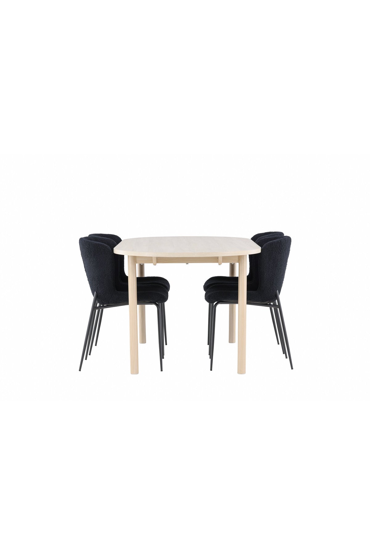 Andy Esstisch mit Modesto Stühlen in präsentiert im Onlineshop von KAQTU Design AG. Esszimmerset ist von Venture Home
