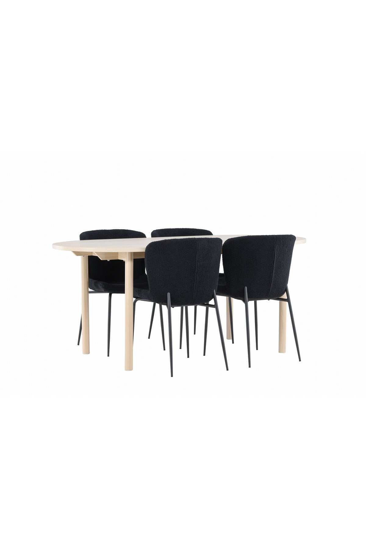 Andy Esstisch mit Modesto Stühlen in präsentiert im Onlineshop von KAQTU Design AG. Esszimmerset ist von Venture Home