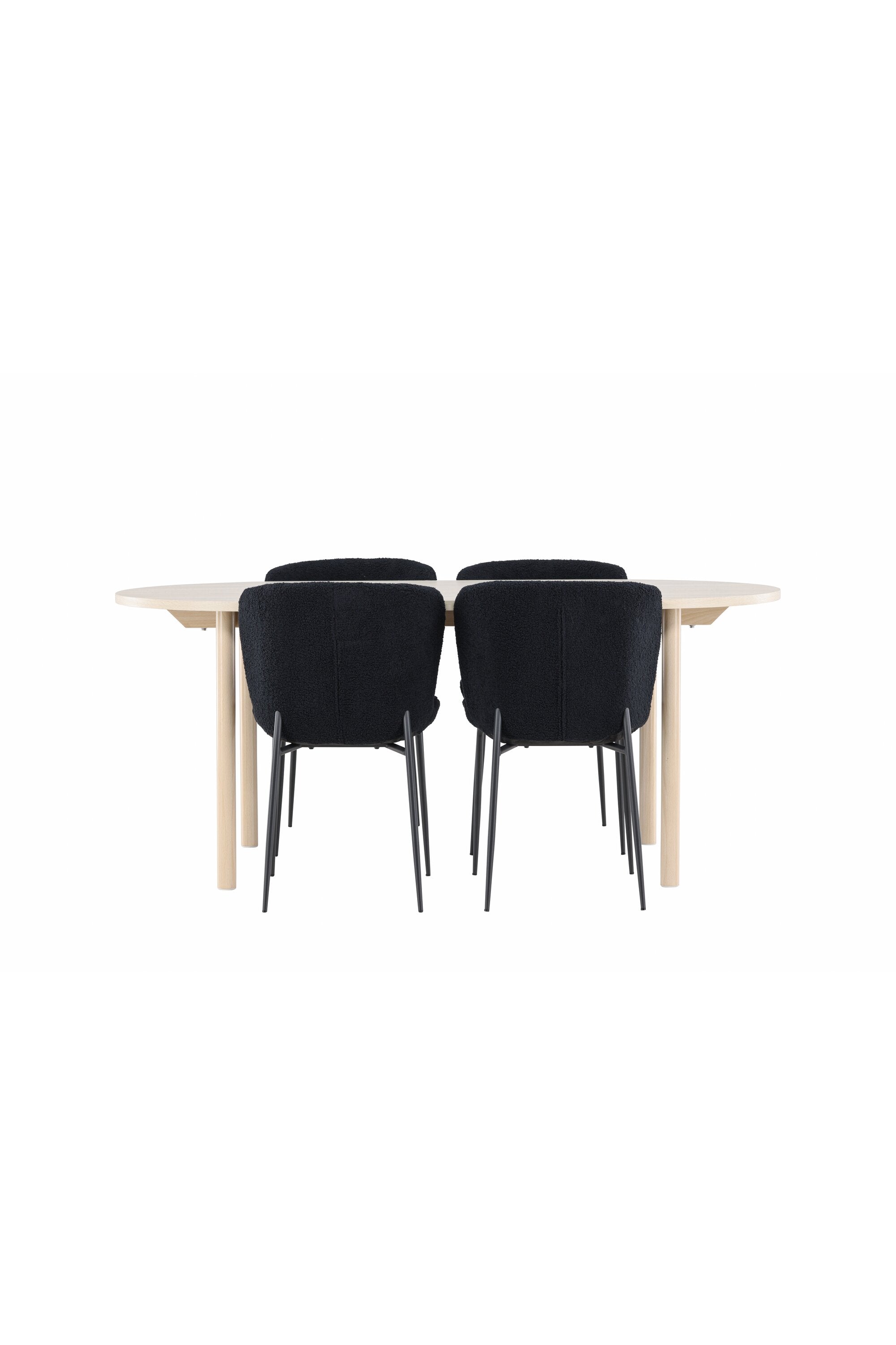 Andy Esstisch mit Modesto Stühlen in präsentiert im Onlineshop von KAQTU Design AG. Esszimmerset ist von Venture Home