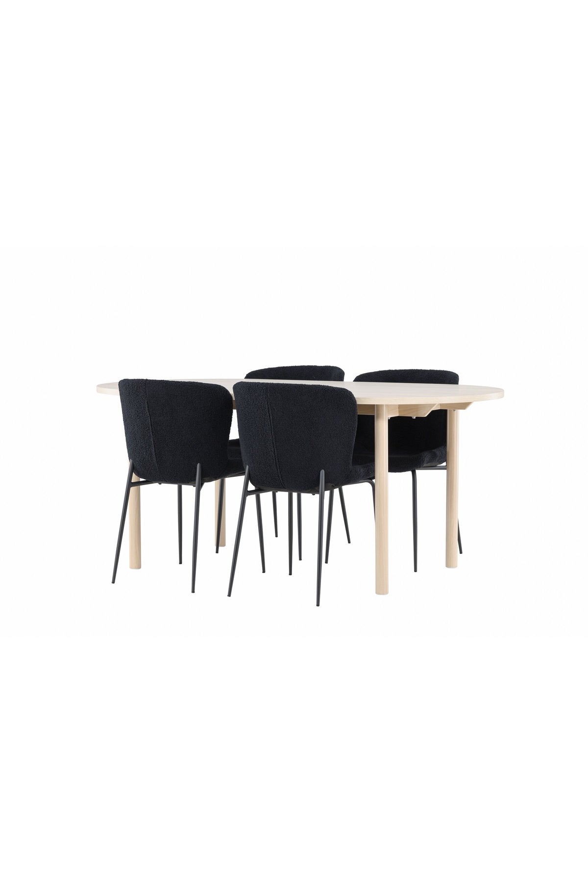 Andy Esstisch mit Modesto Stühlen in präsentiert im Onlineshop von KAQTU Design AG. Esszimmerset ist von Venture Home