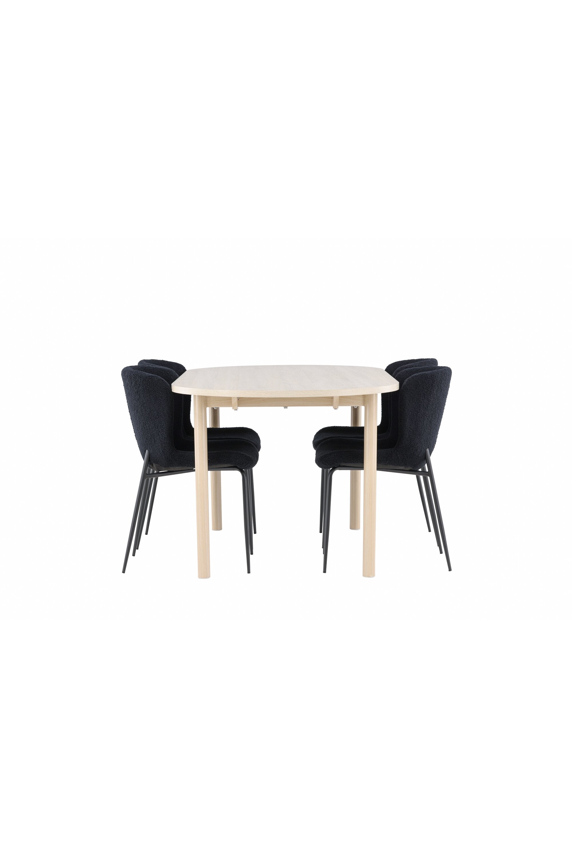 Andy Esstisch mit Modesto Stühlen in präsentiert im Onlineshop von KAQTU Design AG. Esszimmerset ist von Venture Home