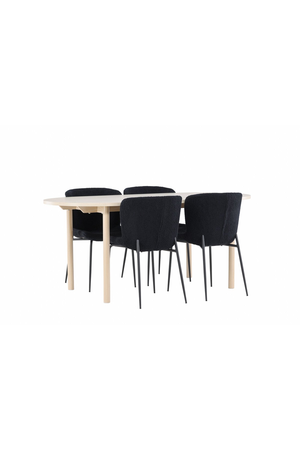 Andy Esstisch mit Modesto Stühlen in präsentiert im Onlineshop von KAQTU Design AG. Esszimmerset ist von Venture Home