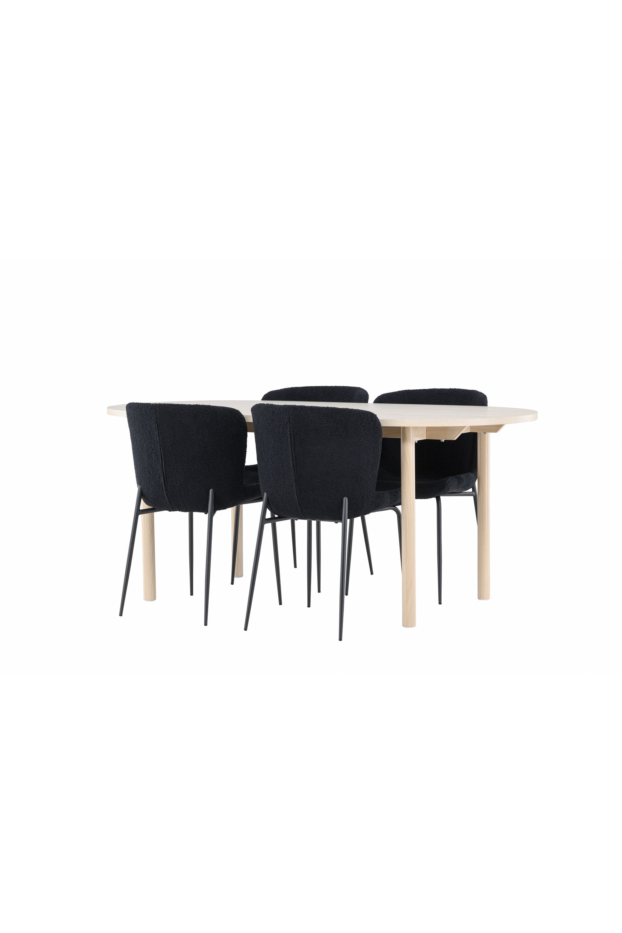 Andy Esstisch mit Modesto Stühlen in präsentiert im Onlineshop von KAQTU Design AG. Esszimmerset ist von Venture Home