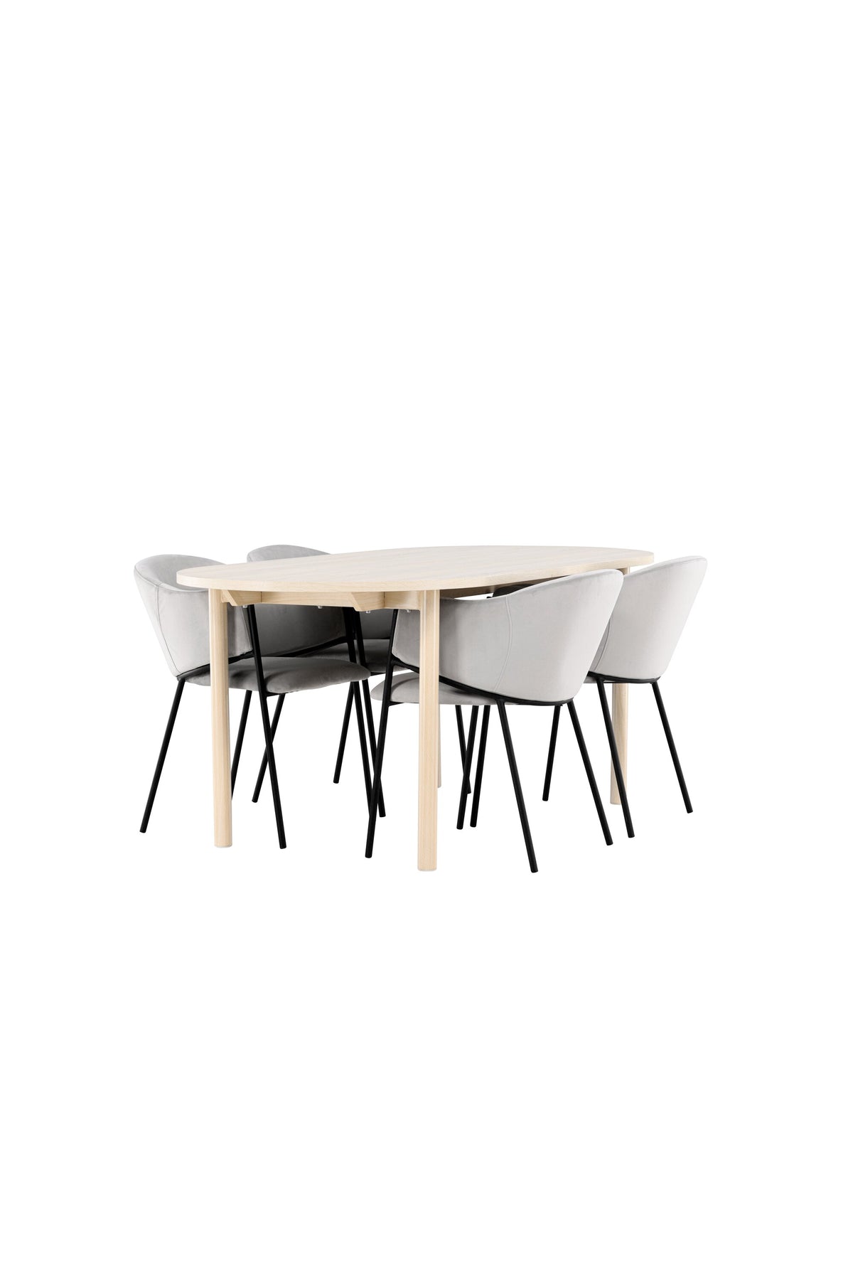 Tisch Andy mit Stühlen Evelina in präsentiert im Onlineshop von KAQTU Design AG. Esszimmerset ist von Venture Home