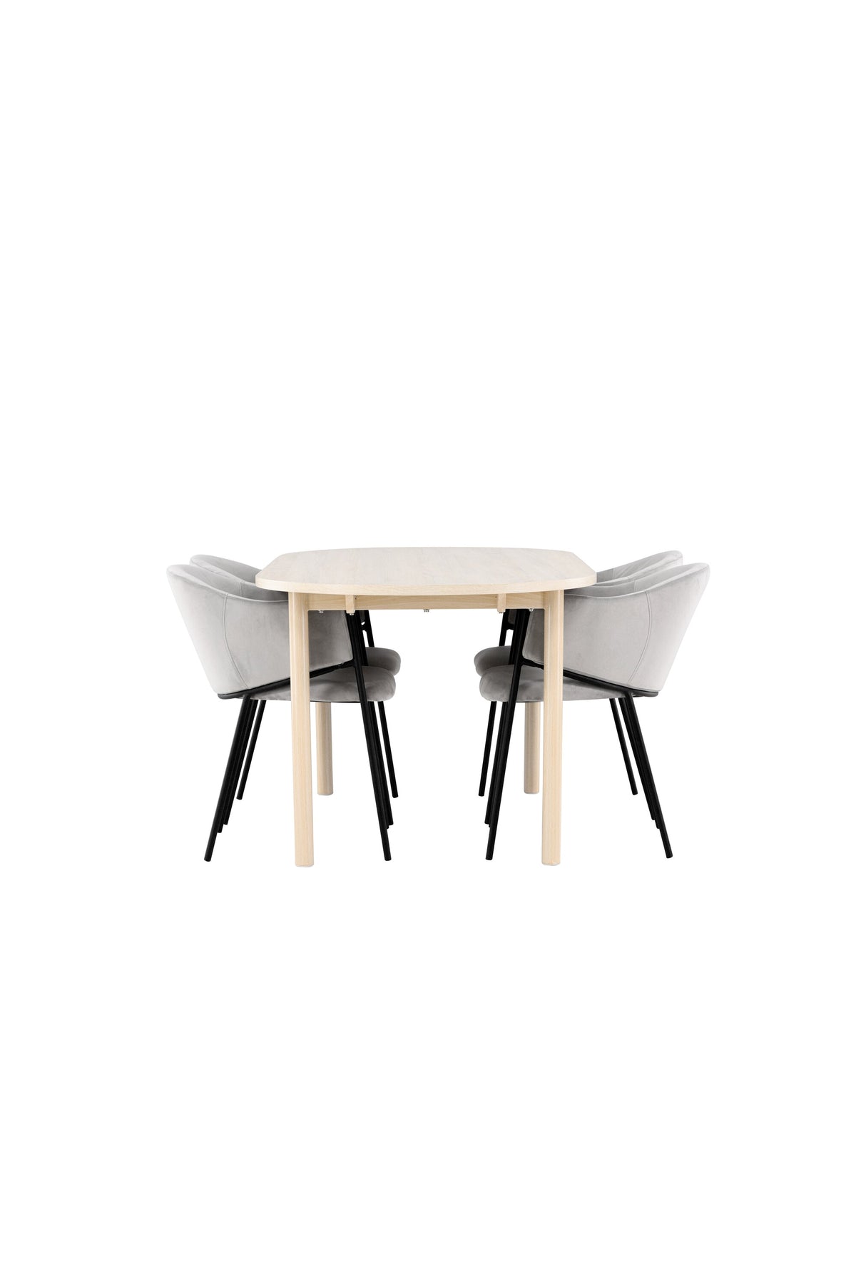 Tisch Andy mit Stühlen Evelina in präsentiert im Onlineshop von KAQTU Design AG. Esszimmerset ist von Venture Home