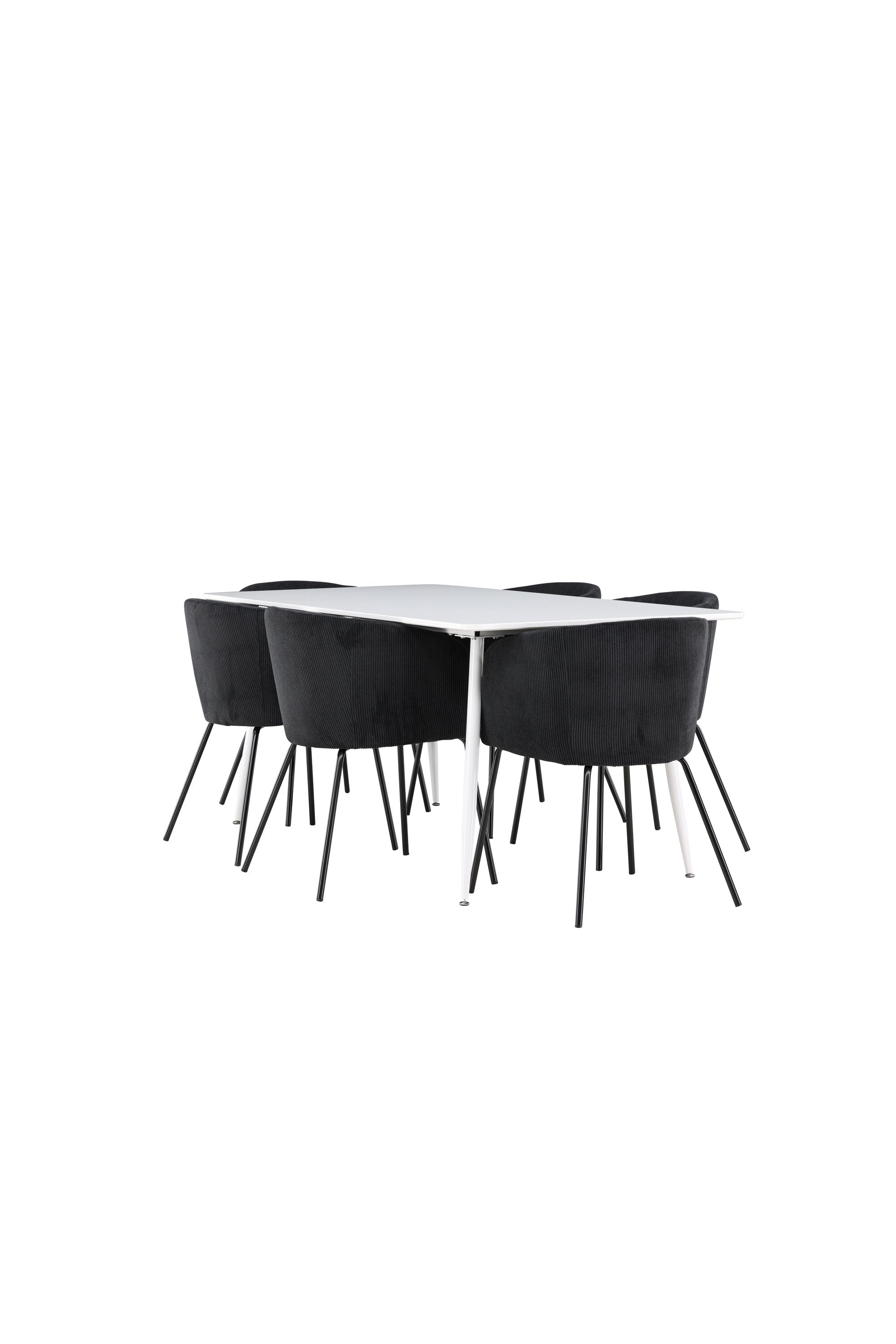 Silar Esstisch mit Stühlen von Berit in präsentiert im Onlineshop von KAQTU Design AG. Esszimmerset ist von Venture Home