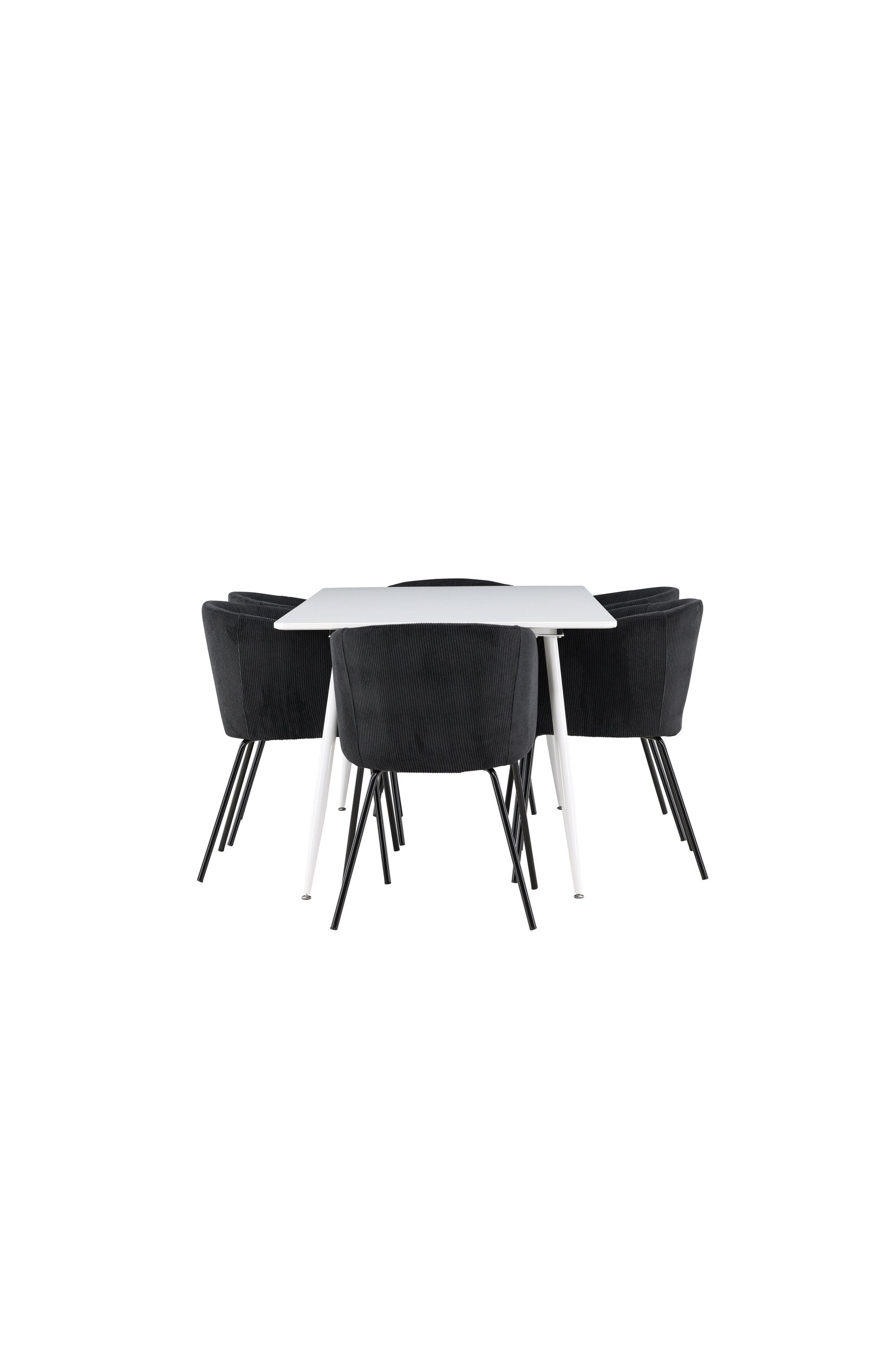 Silar Esstisch mit Stühlen von Berit in präsentiert im Onlineshop von KAQTU Design AG. Esszimmerset ist von Venture Home