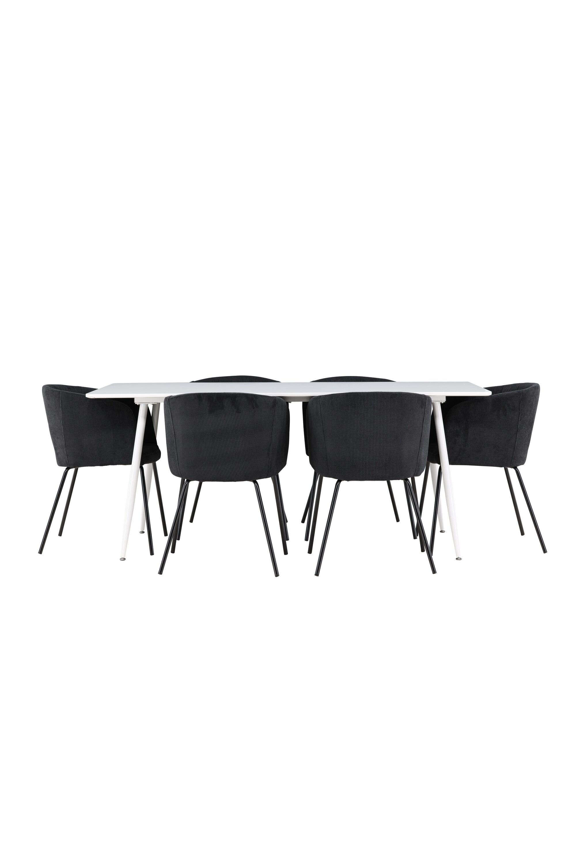 Silar Esstisch mit Stühlen von Berit in präsentiert im Onlineshop von KAQTU Design AG. Esszimmerset ist von Venture Home