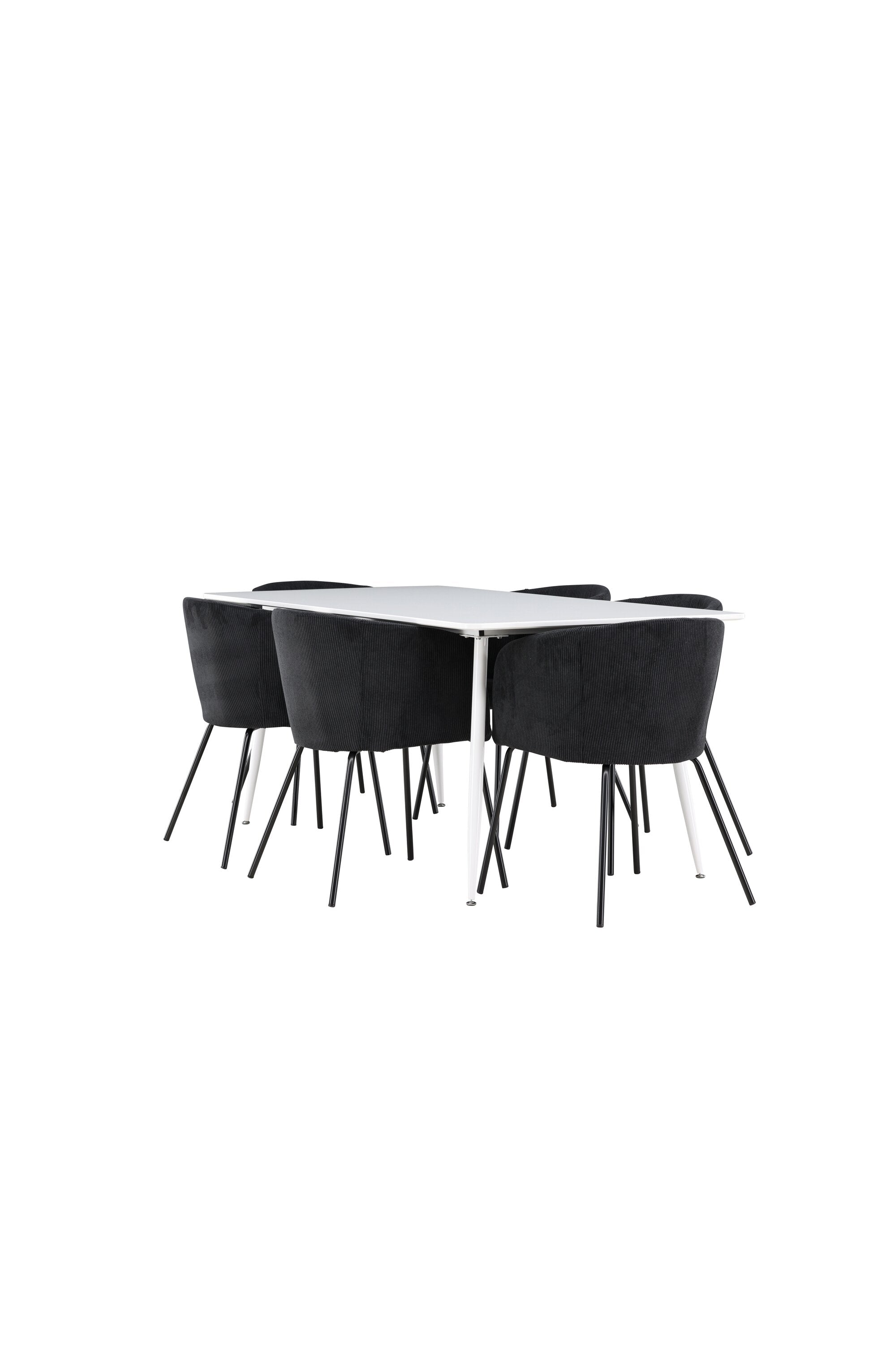 Silar Esstisch mit Stühlen von Berit in präsentiert im Onlineshop von KAQTU Design AG. Esszimmerset ist von Venture Home