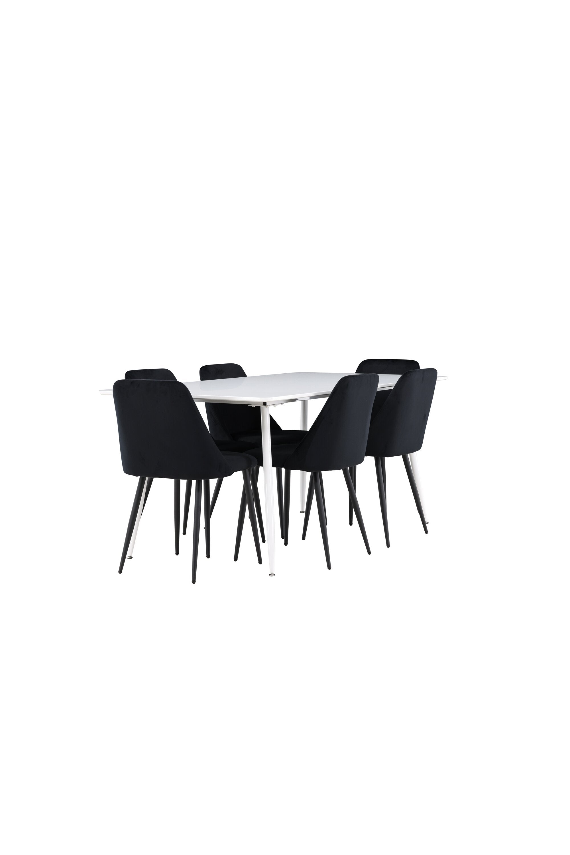 Silar Esszimmertisch mit Night Stühlen in präsentiert im Onlineshop von KAQTU Design AG. Esszimmerset ist von Venture Home
