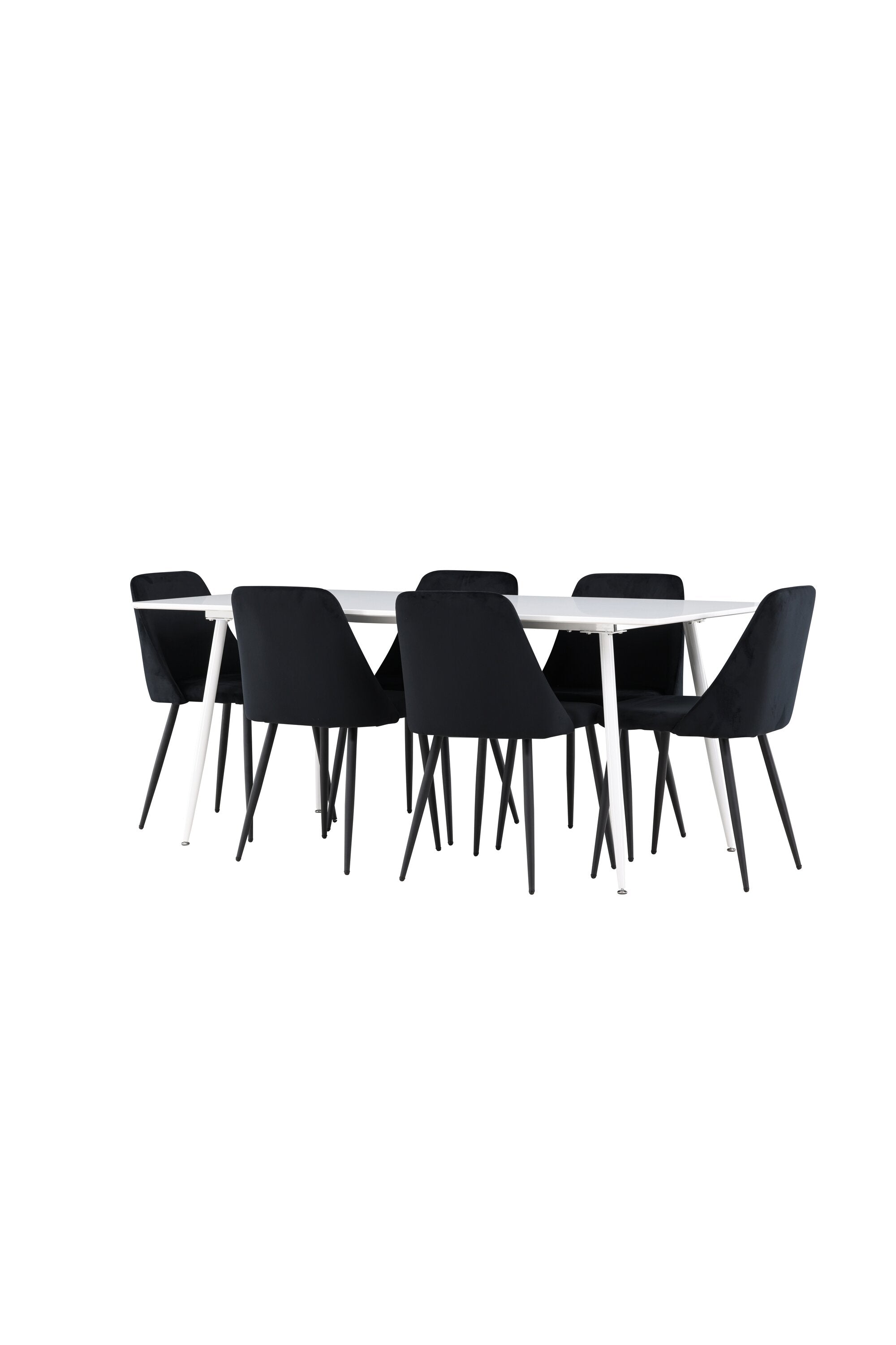 Silar Esszimmertisch mit Night Stühlen in präsentiert im Onlineshop von KAQTU Design AG. Esszimmerset ist von Venture Home