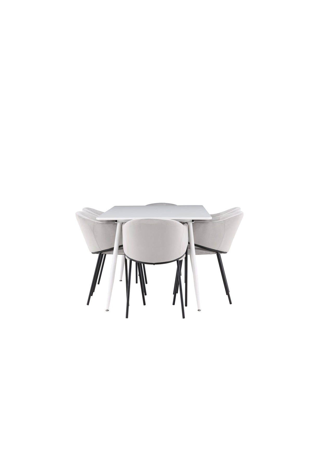 Silar Esstisch mit Evelina Stühlen in präsentiert im Onlineshop von KAQTU Design AG. Esszimmerset ist von Venture Home