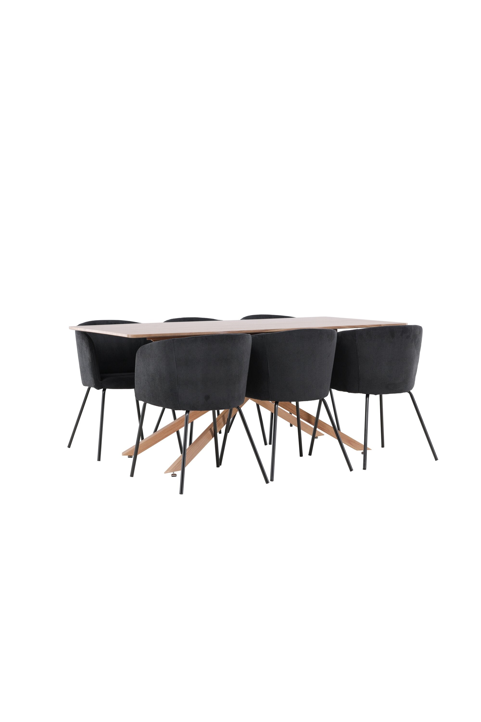 Piazza Esstisch mit Berit Stühlen in präsentiert im Onlineshop von KAQTU Design AG. Esszimmerset ist von Venture Home