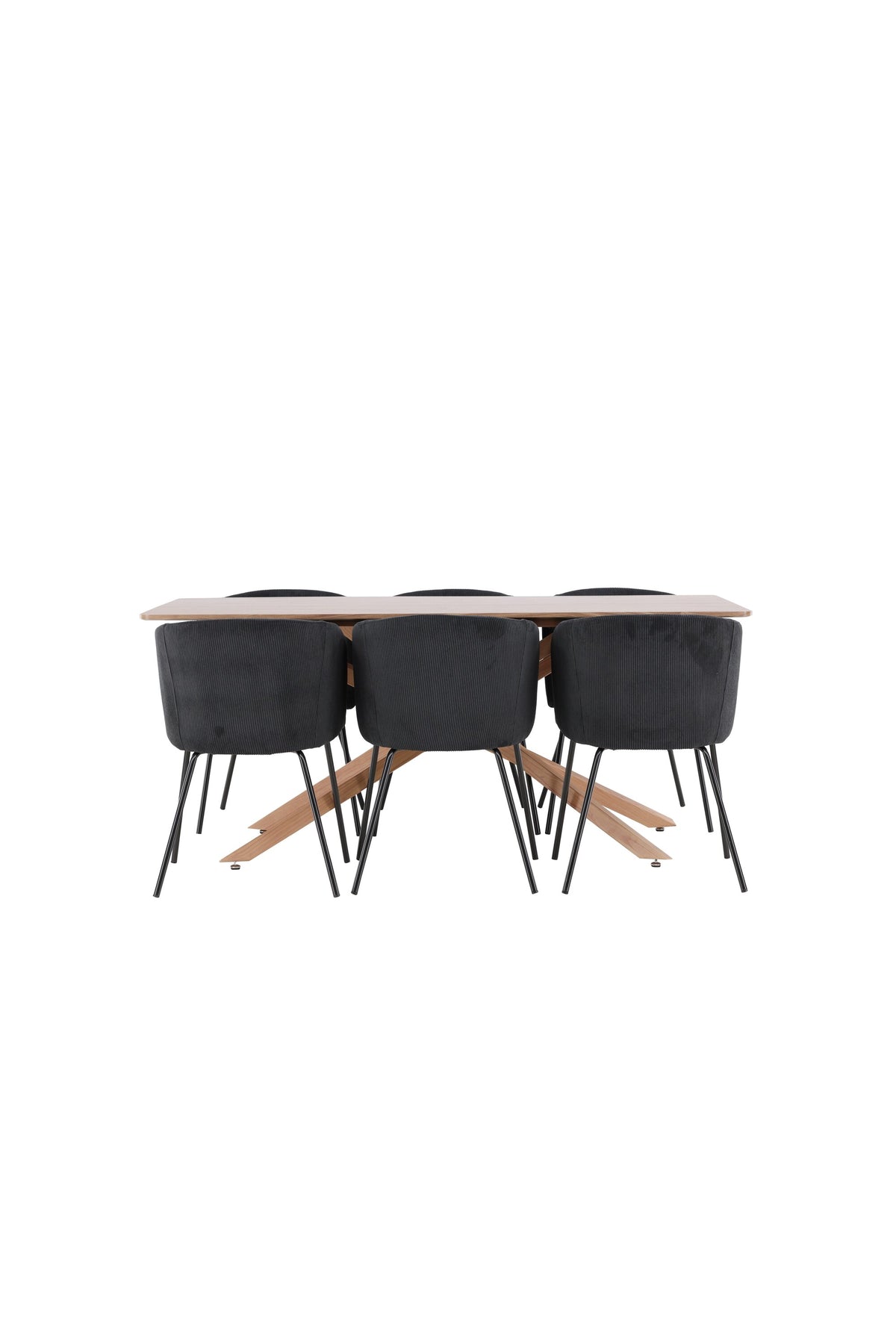 Piazza Esstisch mit Berit Stühlen in präsentiert im Onlineshop von KAQTU Design AG. Esszimmerset ist von Venture Home