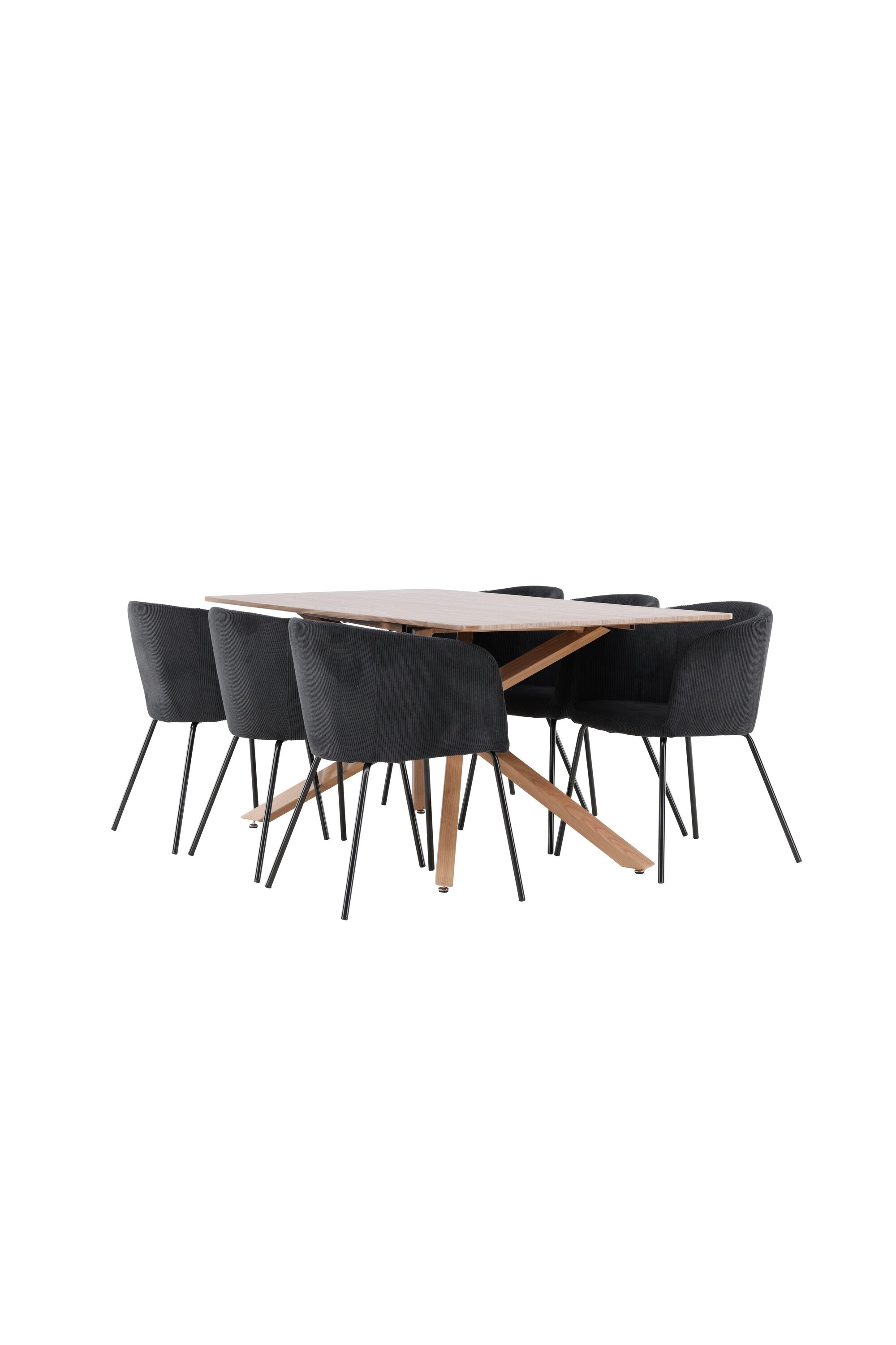 Piazza Esstisch mit Berit Stühlen in präsentiert im Onlineshop von KAQTU Design AG. Esszimmerset ist von Venture Home