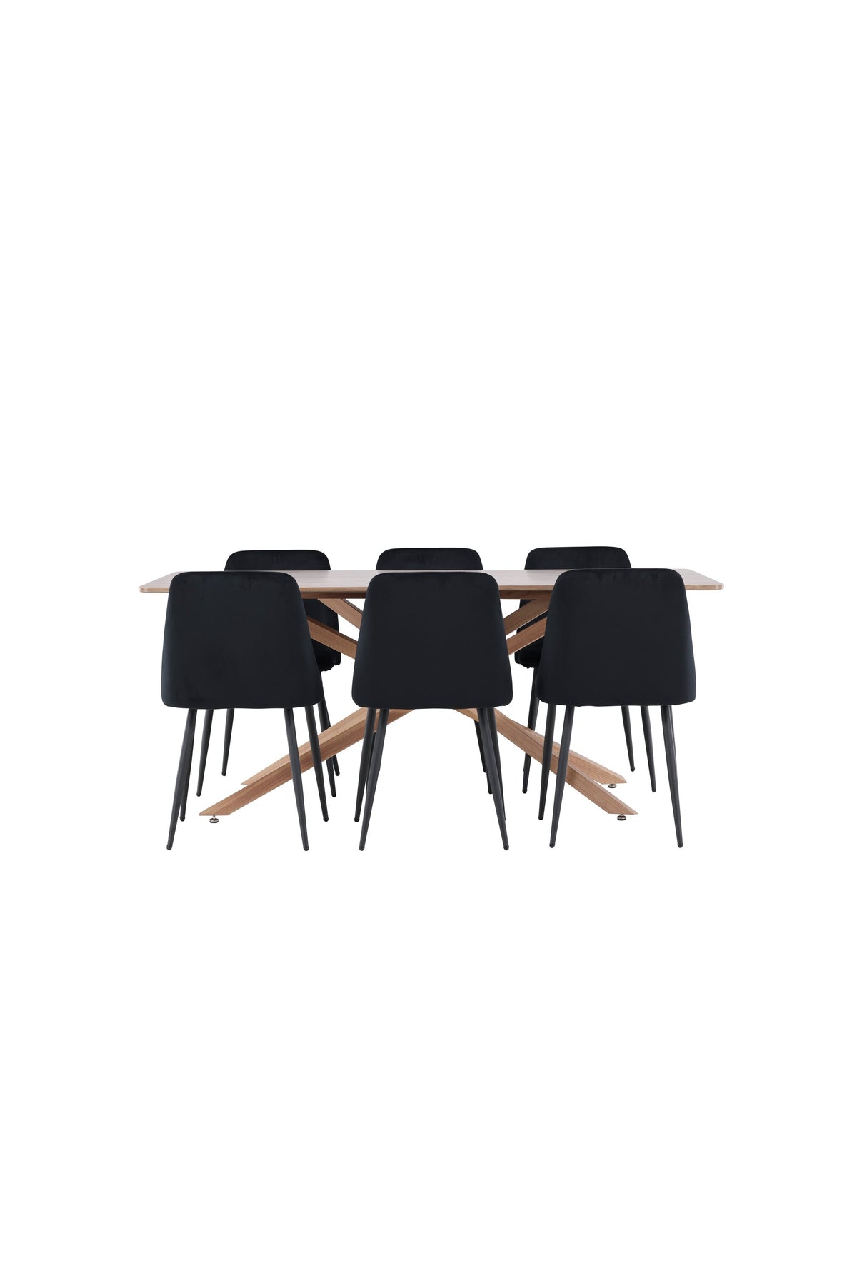 Piazza Esstisch mit Night Stühlen in präsentiert im Onlineshop von KAQTU Design AG. Esszimmerset ist von Venture Home