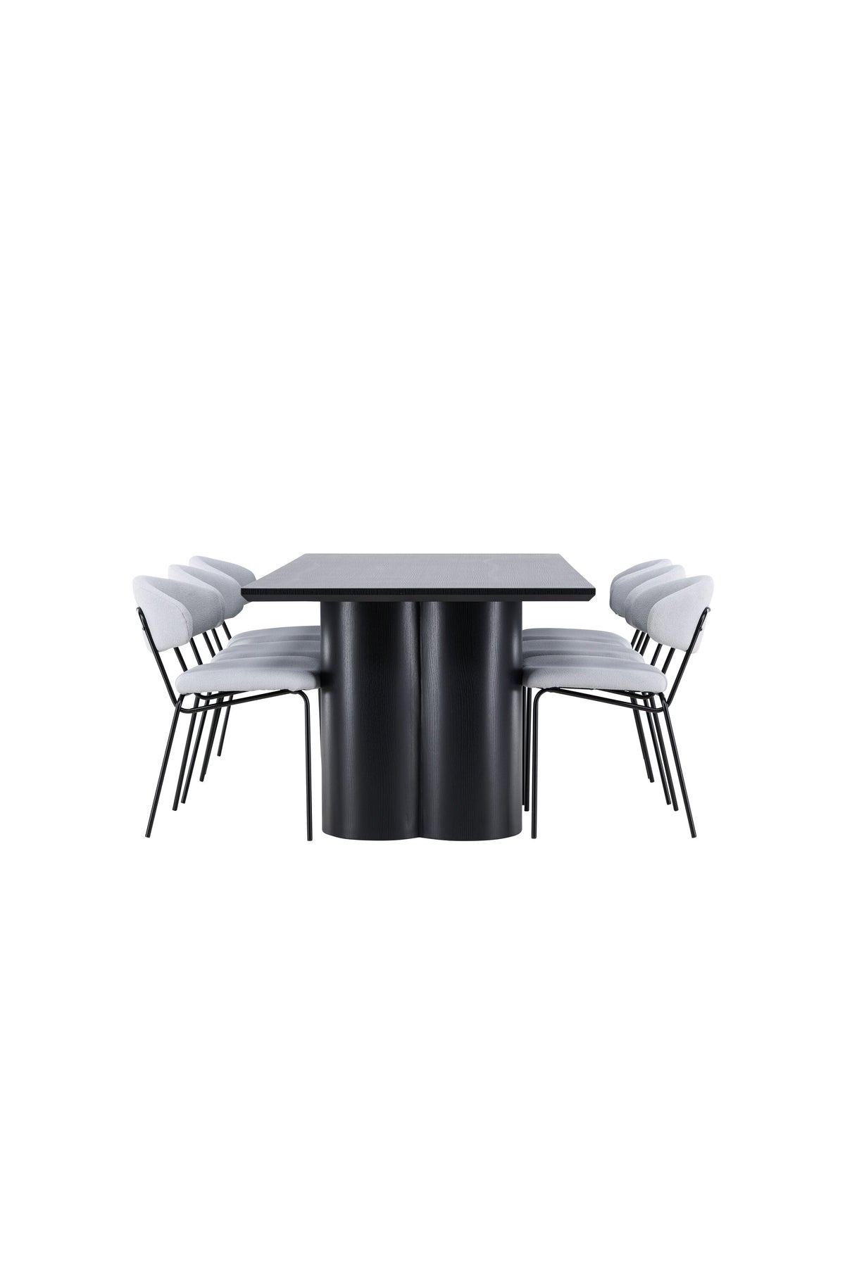 Esstisch Olivia mit Stühlen Chico in präsentiert im Onlineshop von KAQTU Design AG. Esszimmerset ist von Venture Home