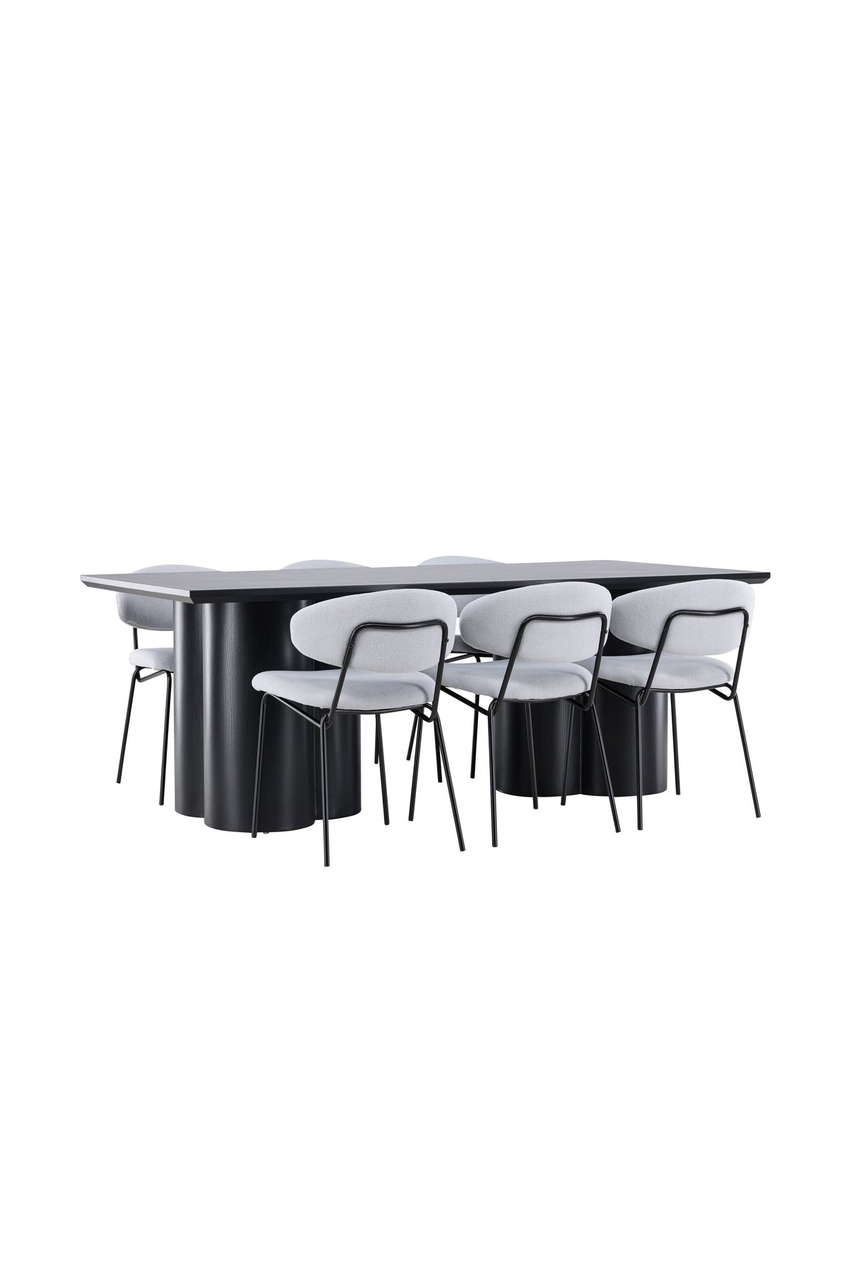 Esstisch Olivia mit Stühlen Chico in präsentiert im Onlineshop von KAQTU Design AG. Esszimmerset ist von Venture Home